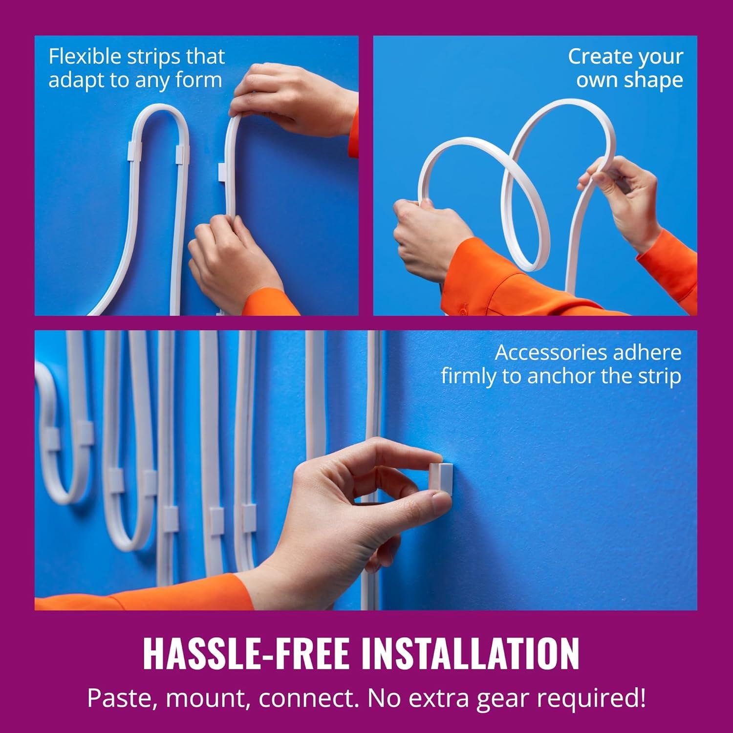 Tira de Luz LED WiZ Smart Flex 5m Multicolor Control App/Voz