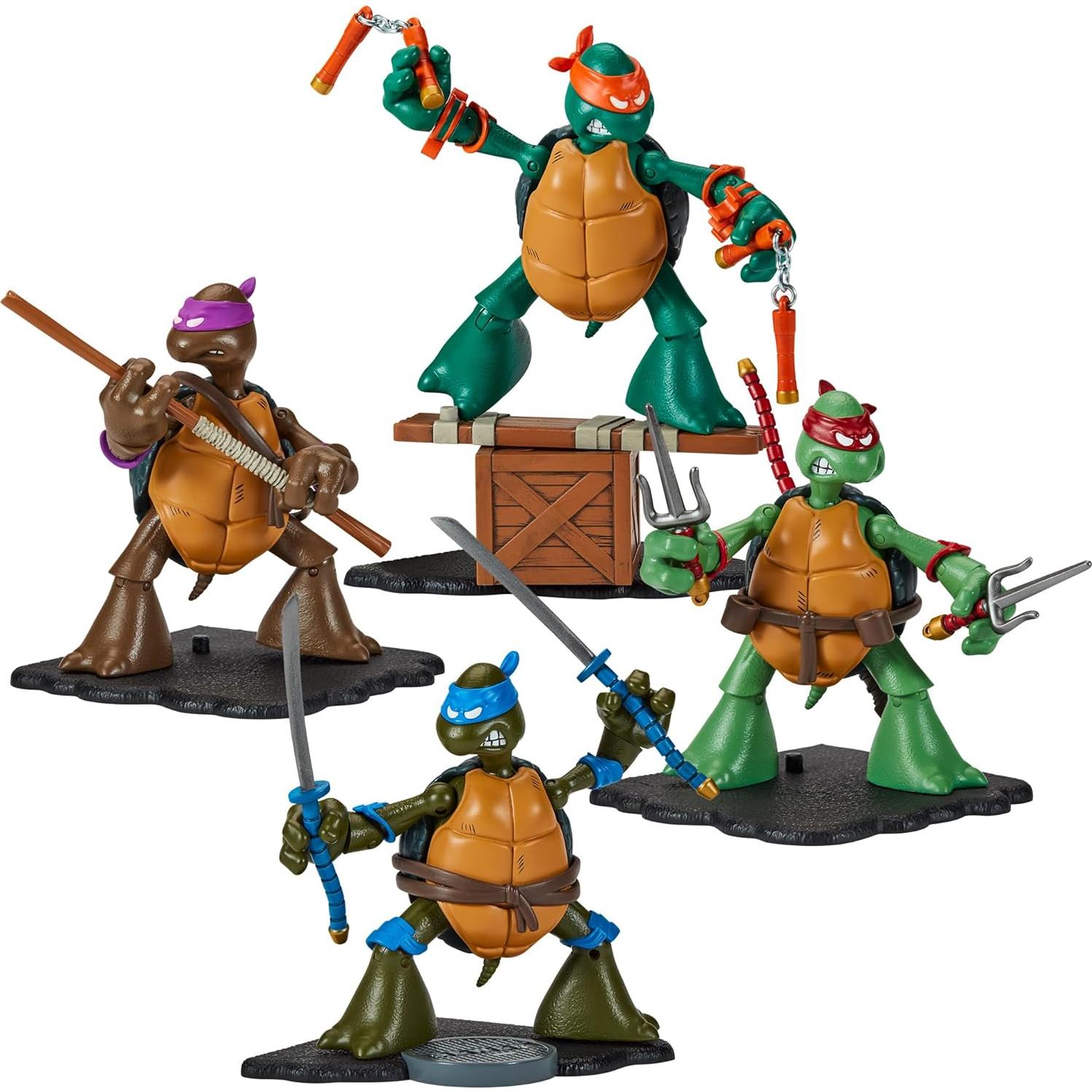 Figura Coleccionista Tortugas Ninja Playmates Boceto Original