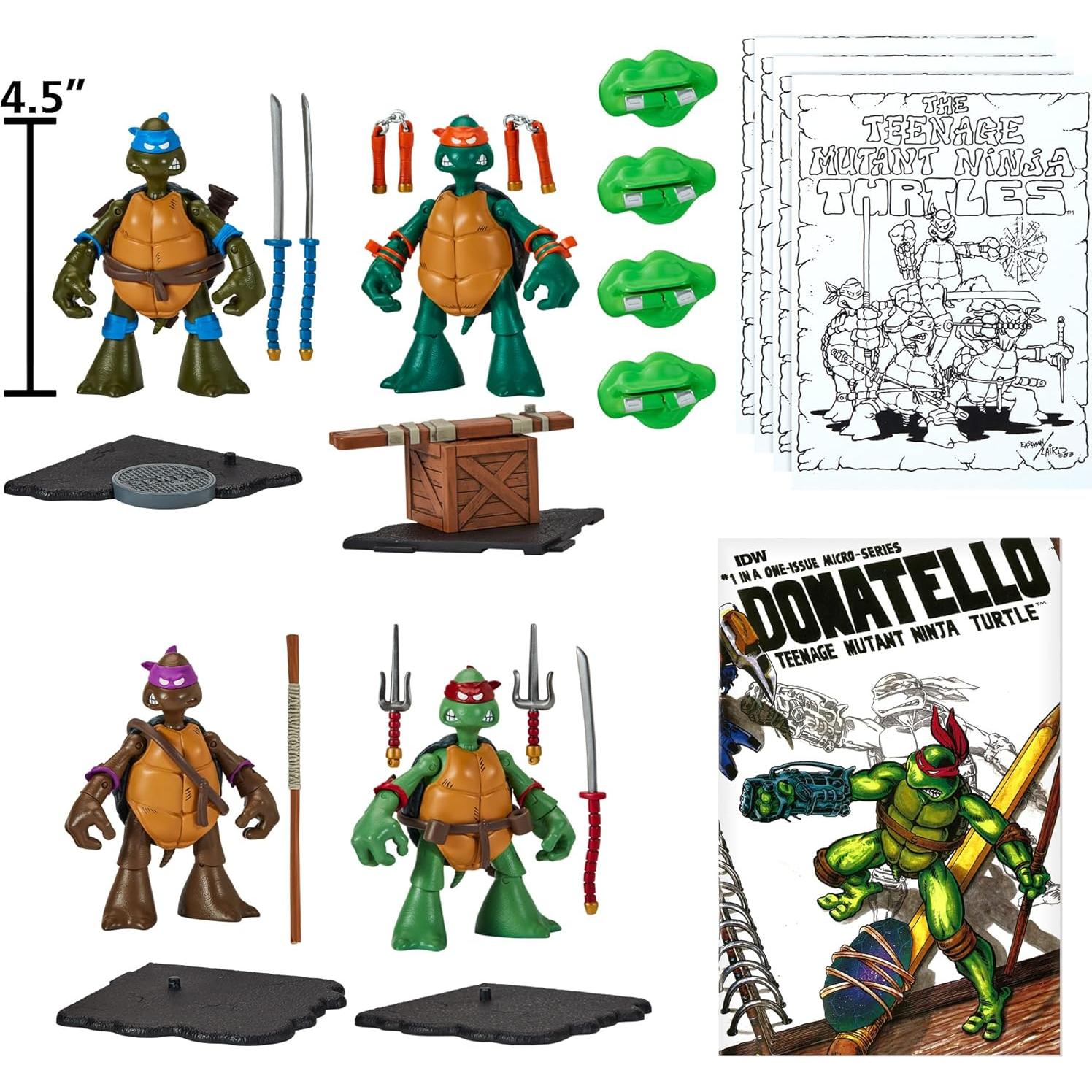 Figura Coleccionista Tortugas Ninja Playmates Boceto Original