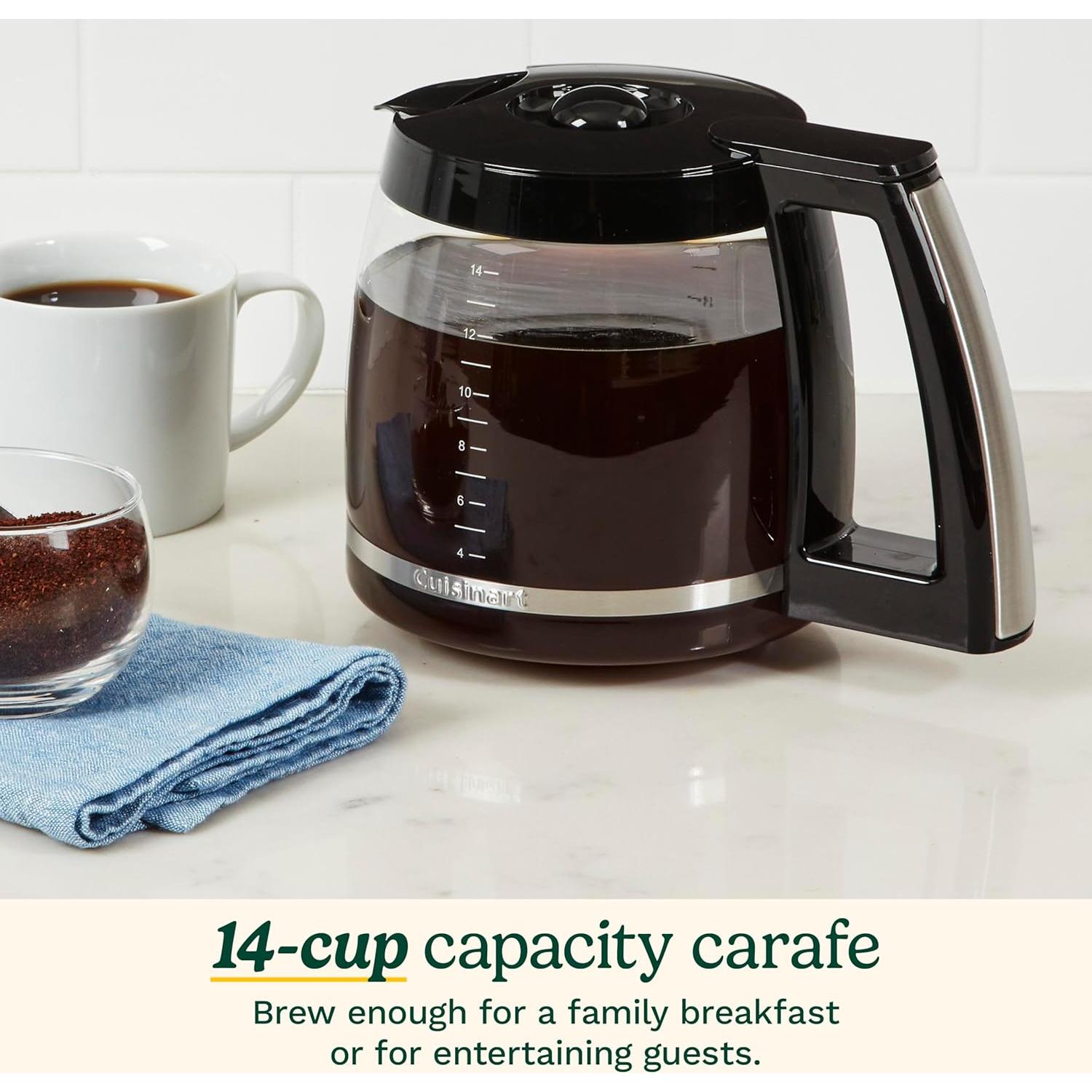 Cafetera de Vidrio Cuisinart DCC-2200RC 14 Tazas