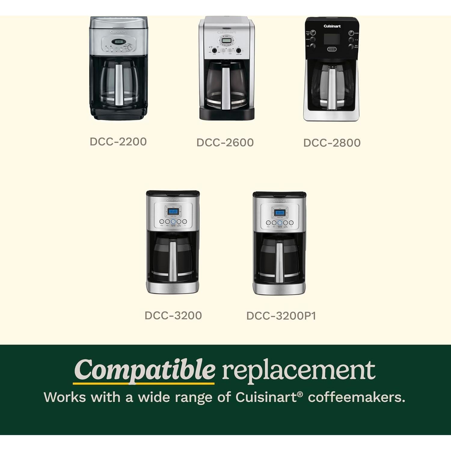 Cafetera de Vidrio Cuisinart DCC-2200RC 14 Tazas