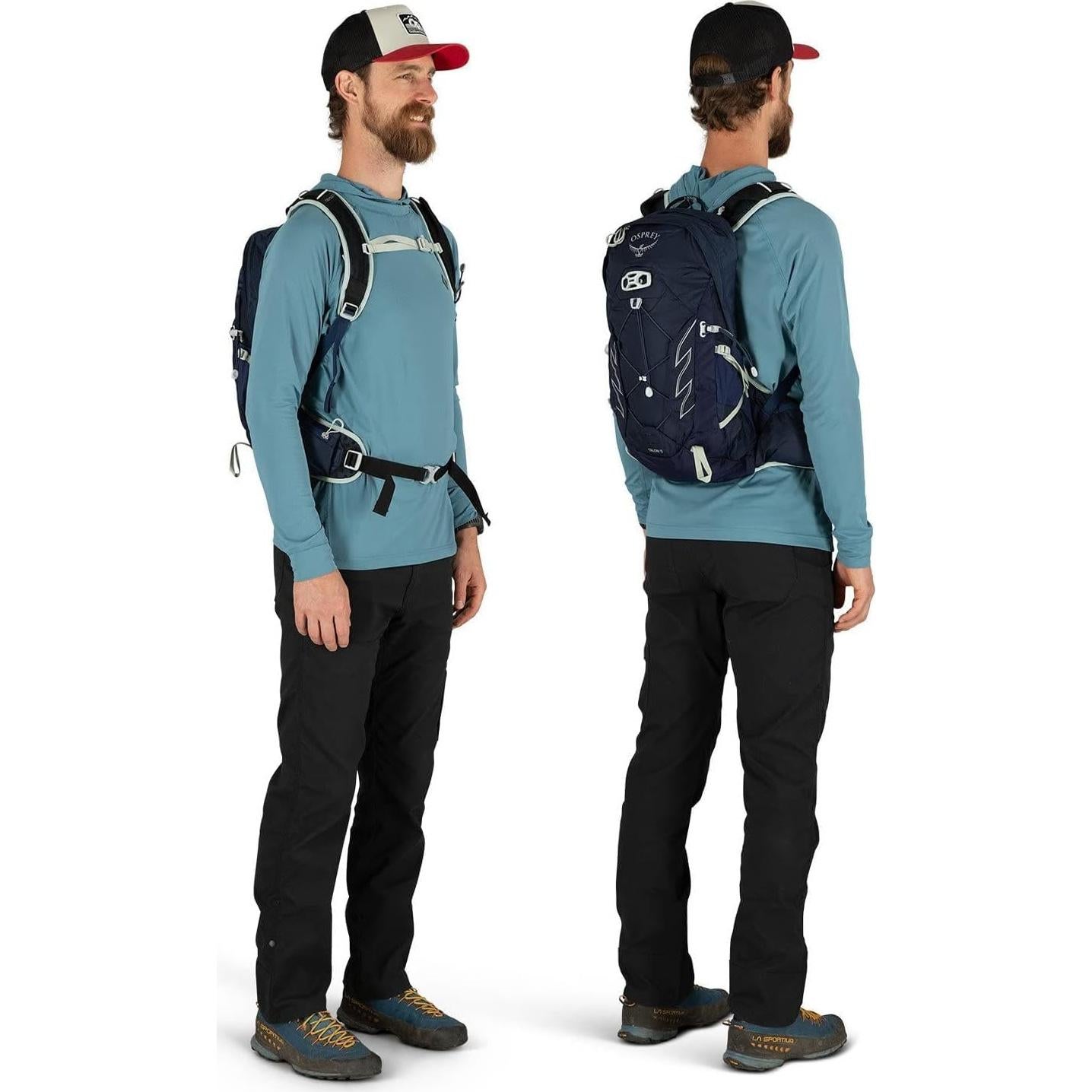 Mochila de senderismo Osprey Talon 11L Azul Cerámico S/M