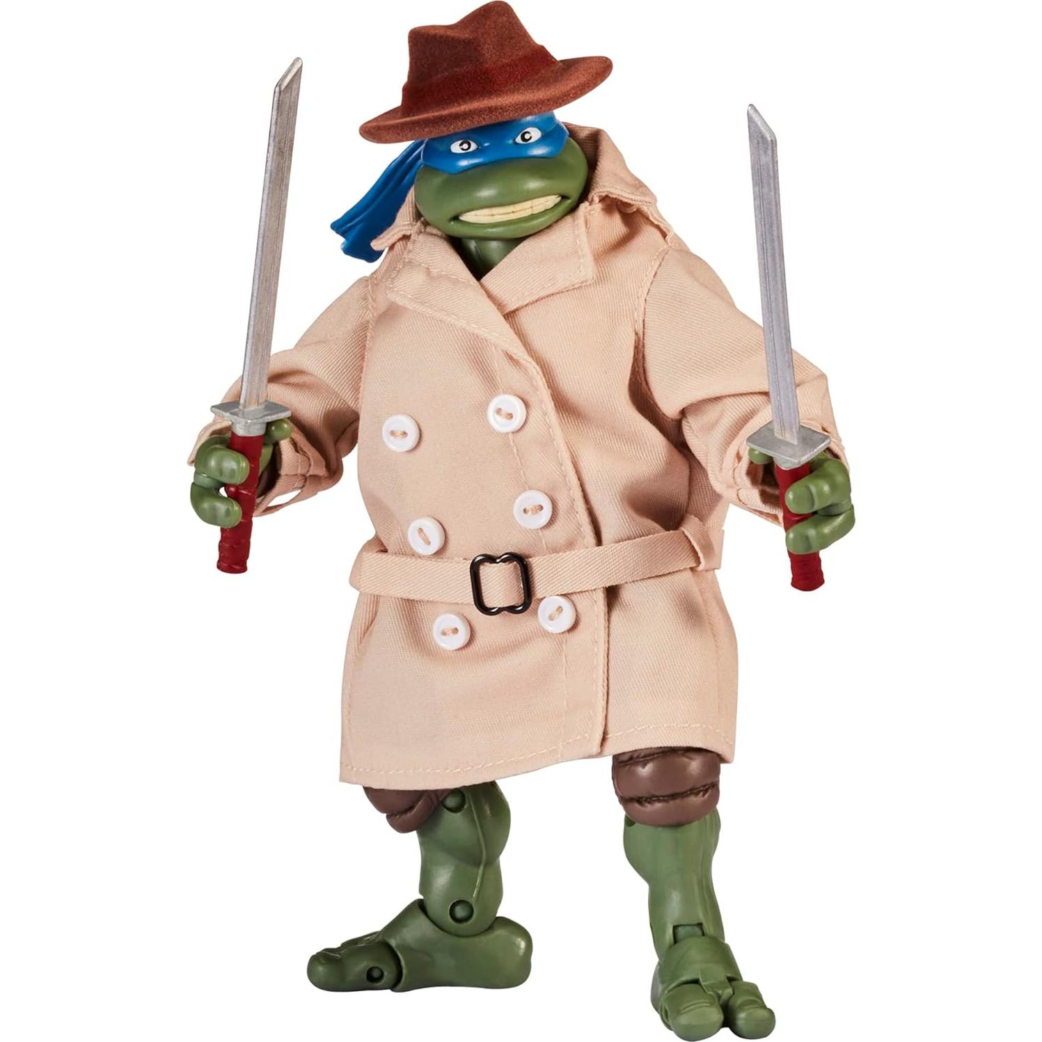 Figura Tortugas Ninja Leonardo 15 cm Playmates Toys