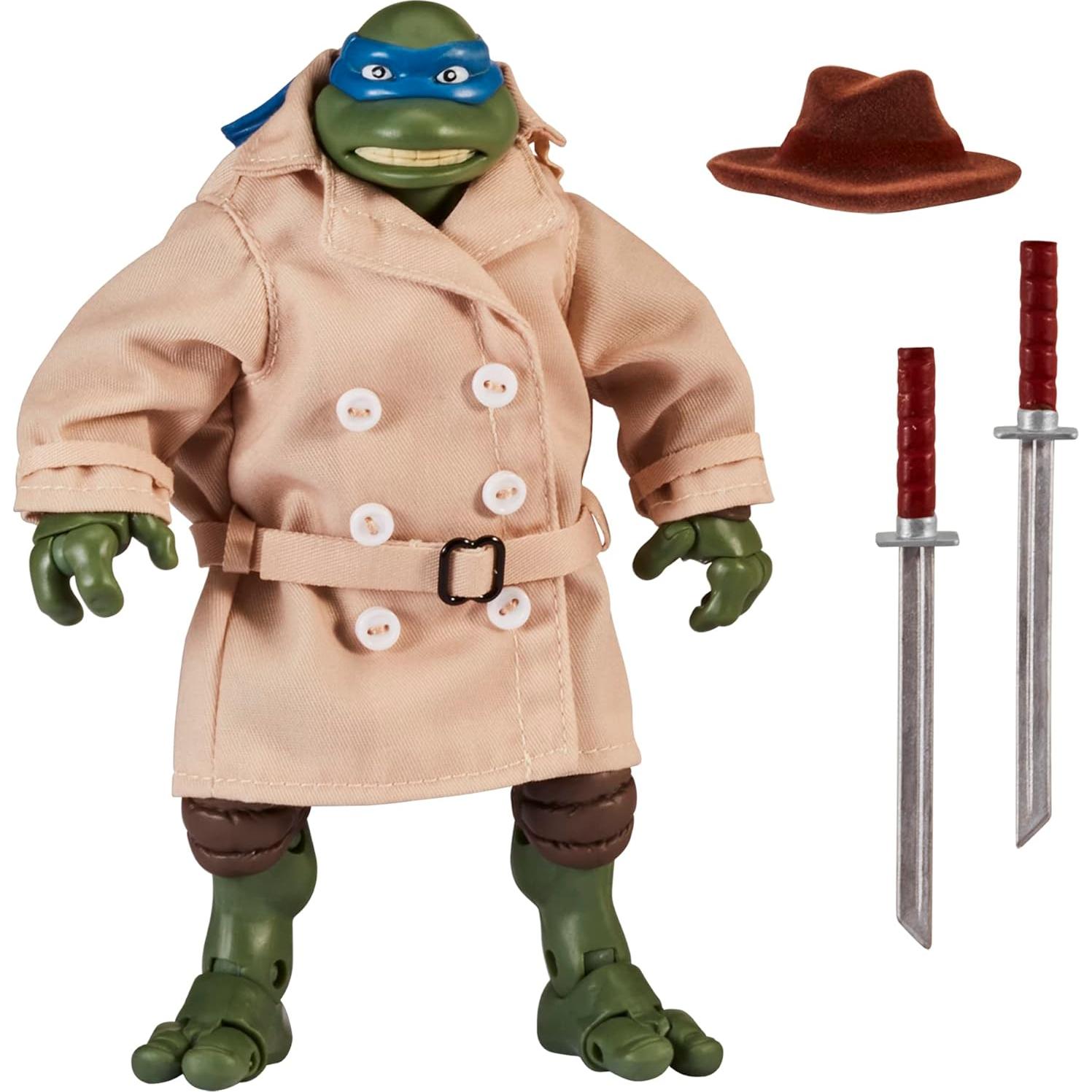 Figura Tortugas Ninja Leonardo 15 cm Playmates Toys