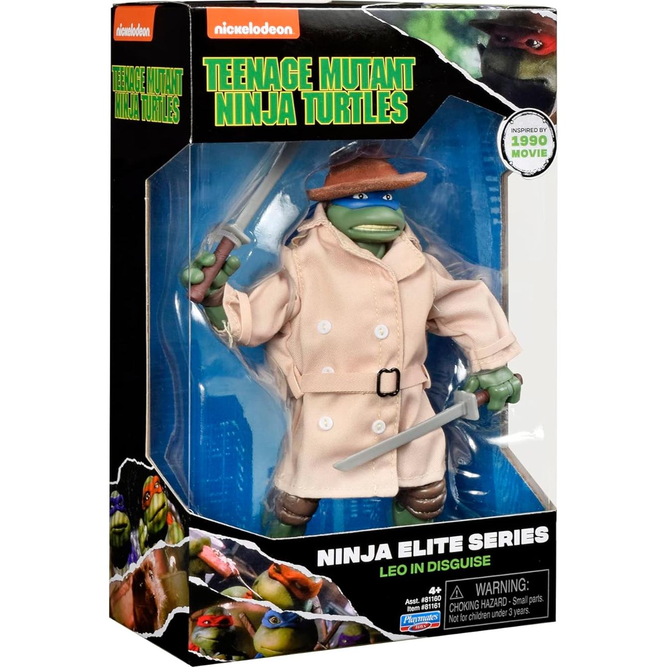 Figura Tortugas Ninja Leonardo 15 cm Playmates Toys