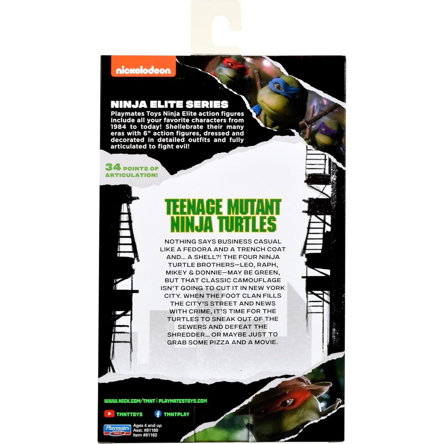 Figura Tortugas Ninja Leonardo 15 cm Playmates Toys