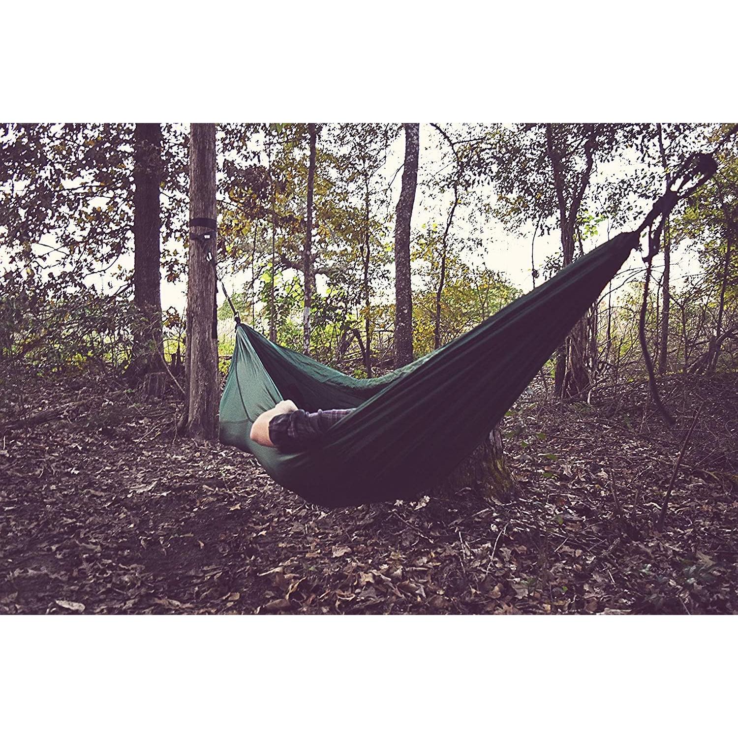 Hamaca de Camping Skyin Gris 2.84m x 1.88m Ligera y Portátil