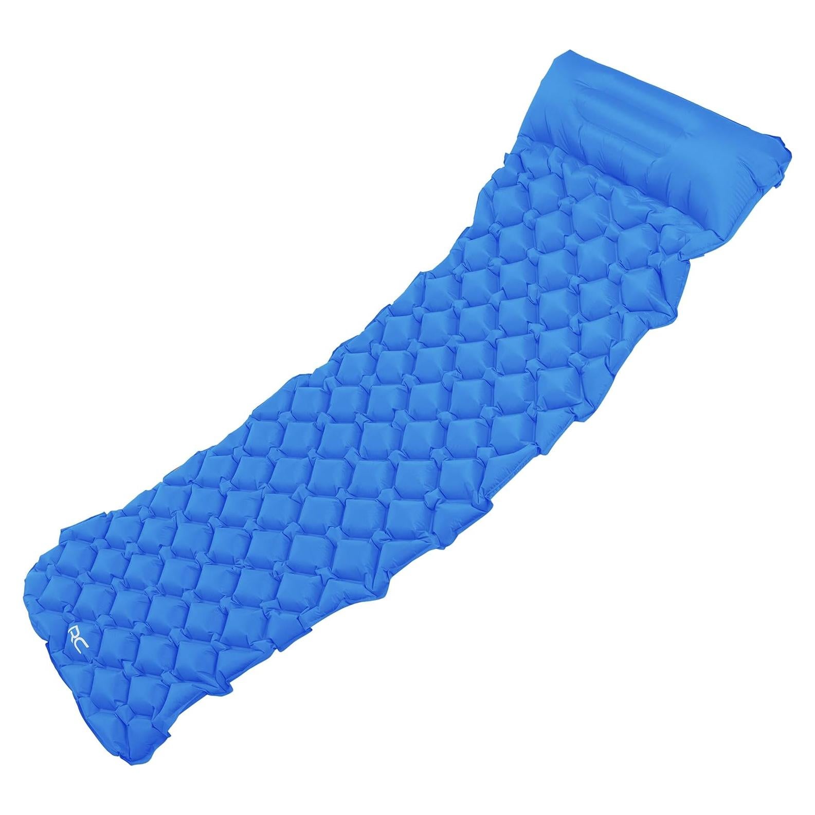 Colchón Inflable Camping Redneck Convent con Almohada 185x57cm