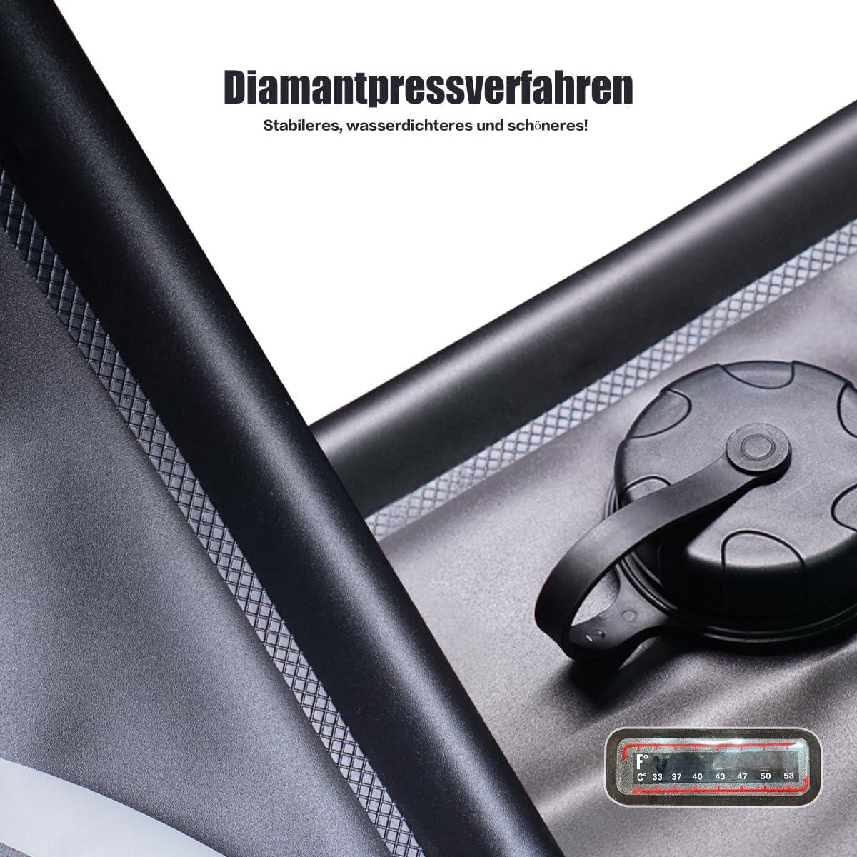 Bolsa de Ducha Solar Portátil Wocream 25L con Cabezal On/Off