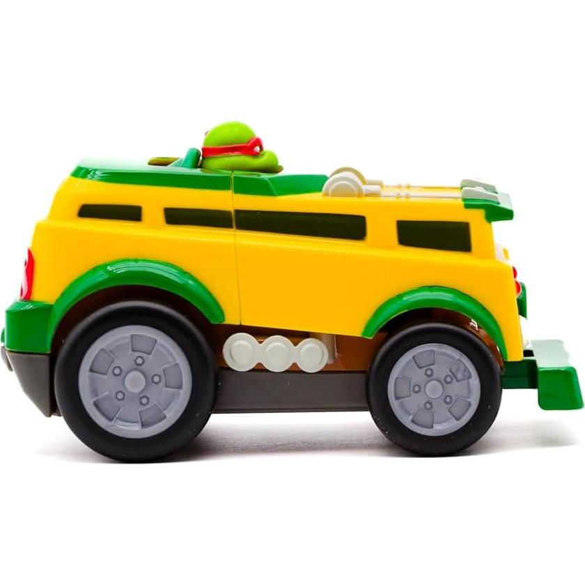 Juguete Tortugas Ninja Raphael Shell Smashers Vehículo 7,6 cm