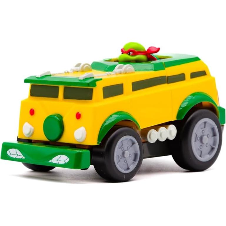 Juguete Tortugas Ninja Raphael Shell Smashers Vehículo 7,6 cm