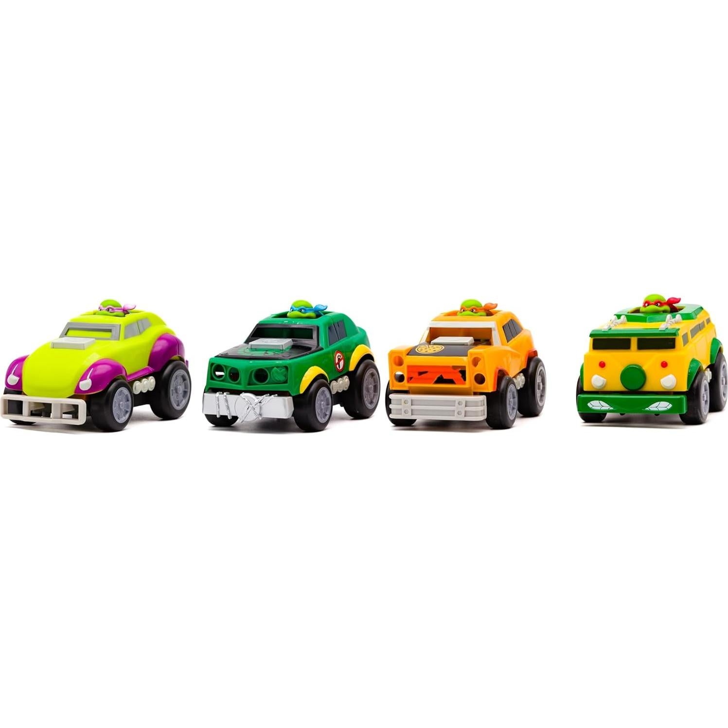 Juguete Tortugas Ninja Raphael Shell Smashers Vehículo 7,6 cm