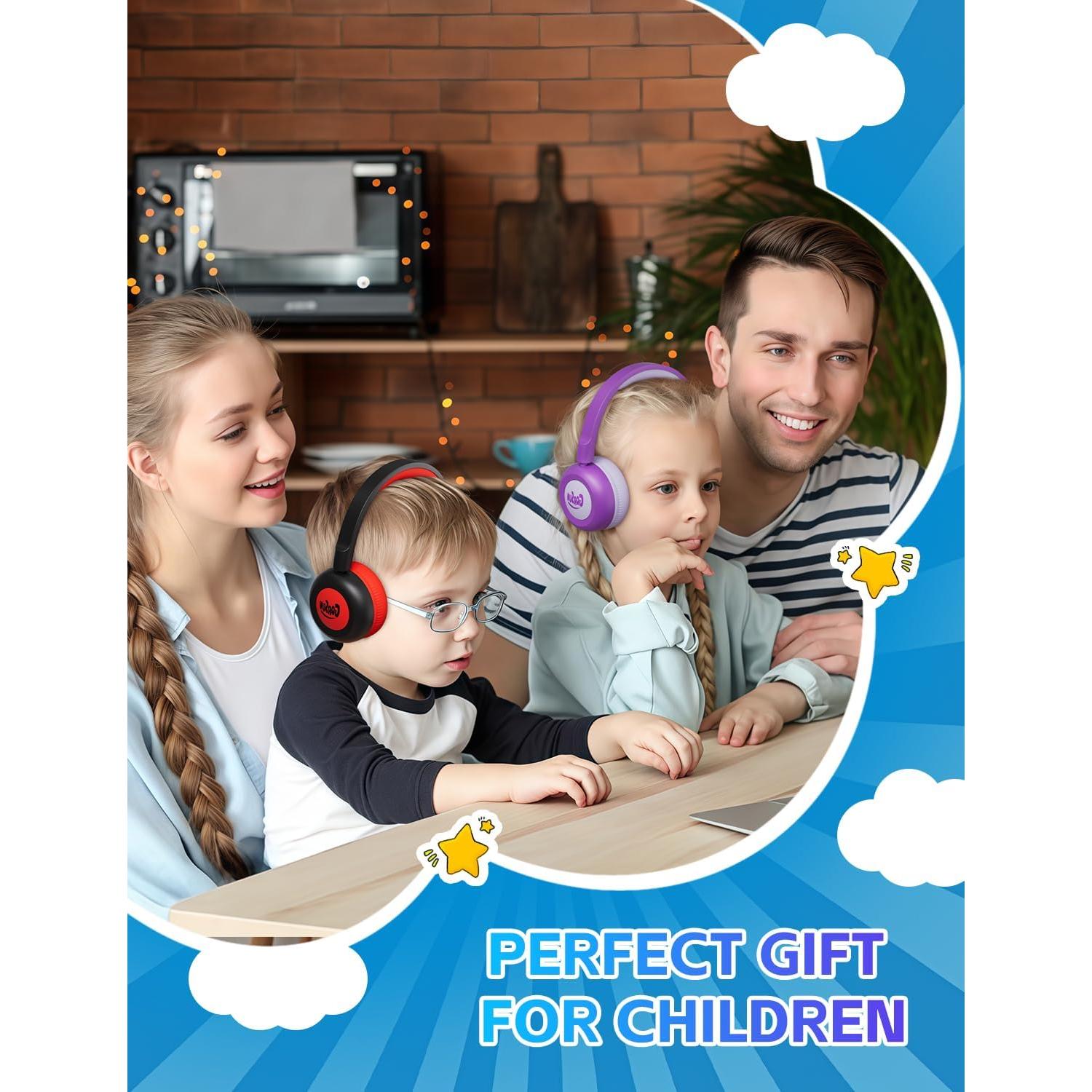 Auriculares Bluetooth Gorsun E69 para Niños 85dB Inalámbricos