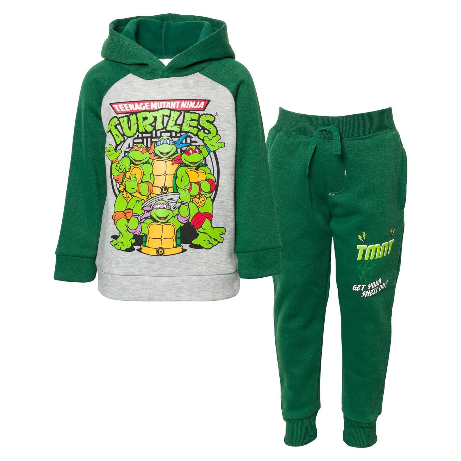 Conjunto sudadera y pantalones Tortugas Ninja TMNT 7-8 años