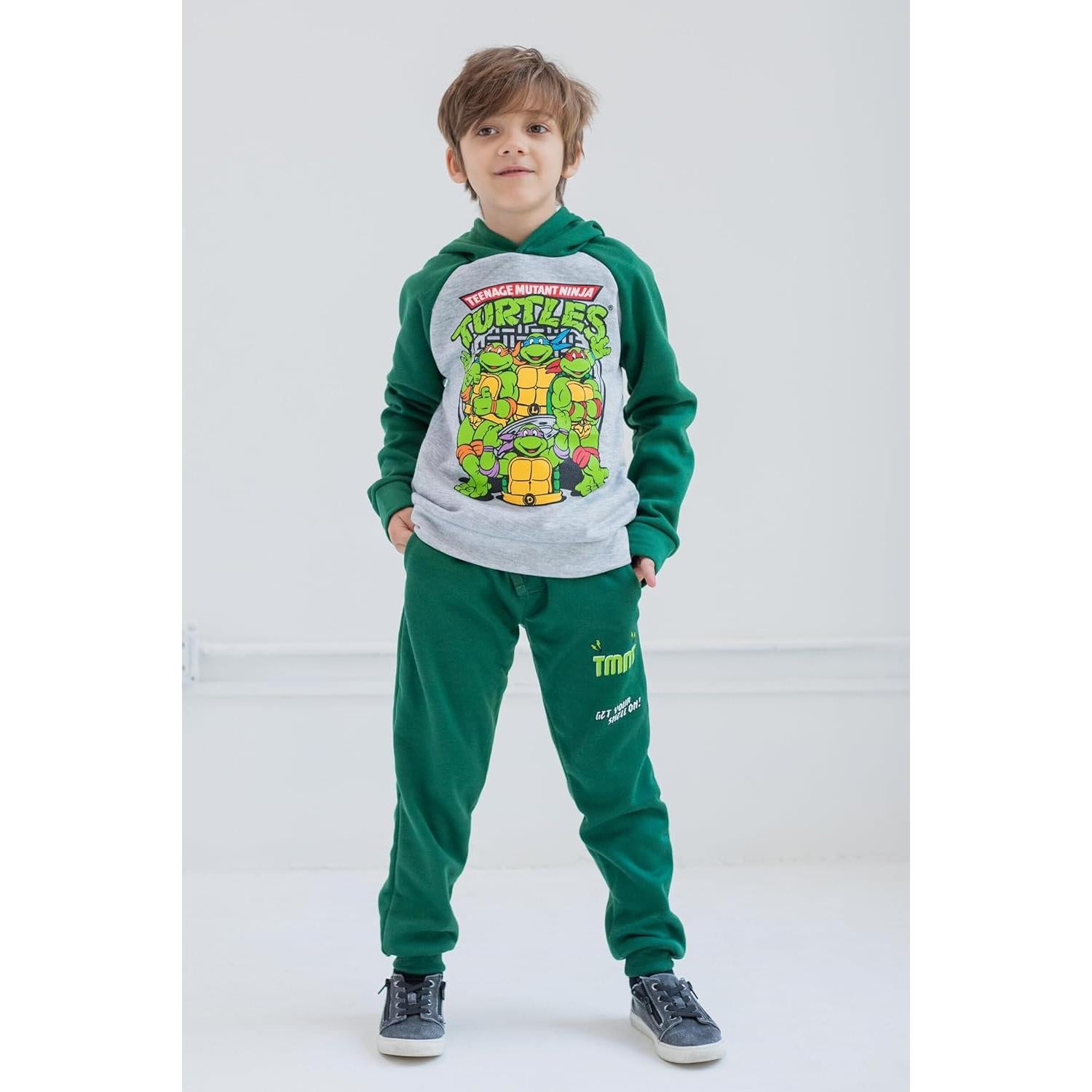 Conjunto sudadera y pantalones Tortugas Ninja TMNT 7-8 años