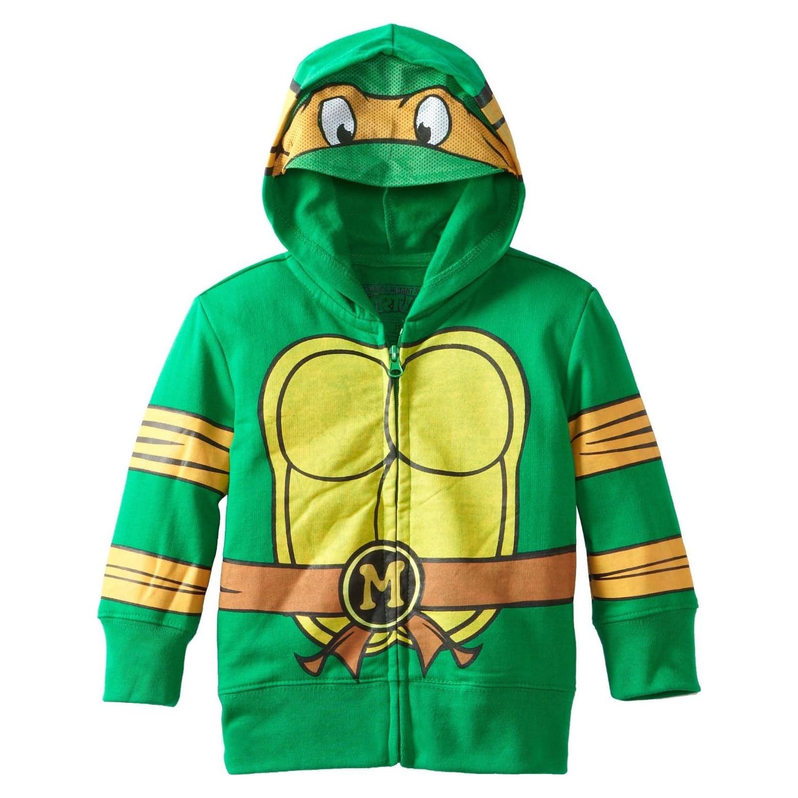 Sudadera disfraz Michelangelo TMNT niños 4T verde