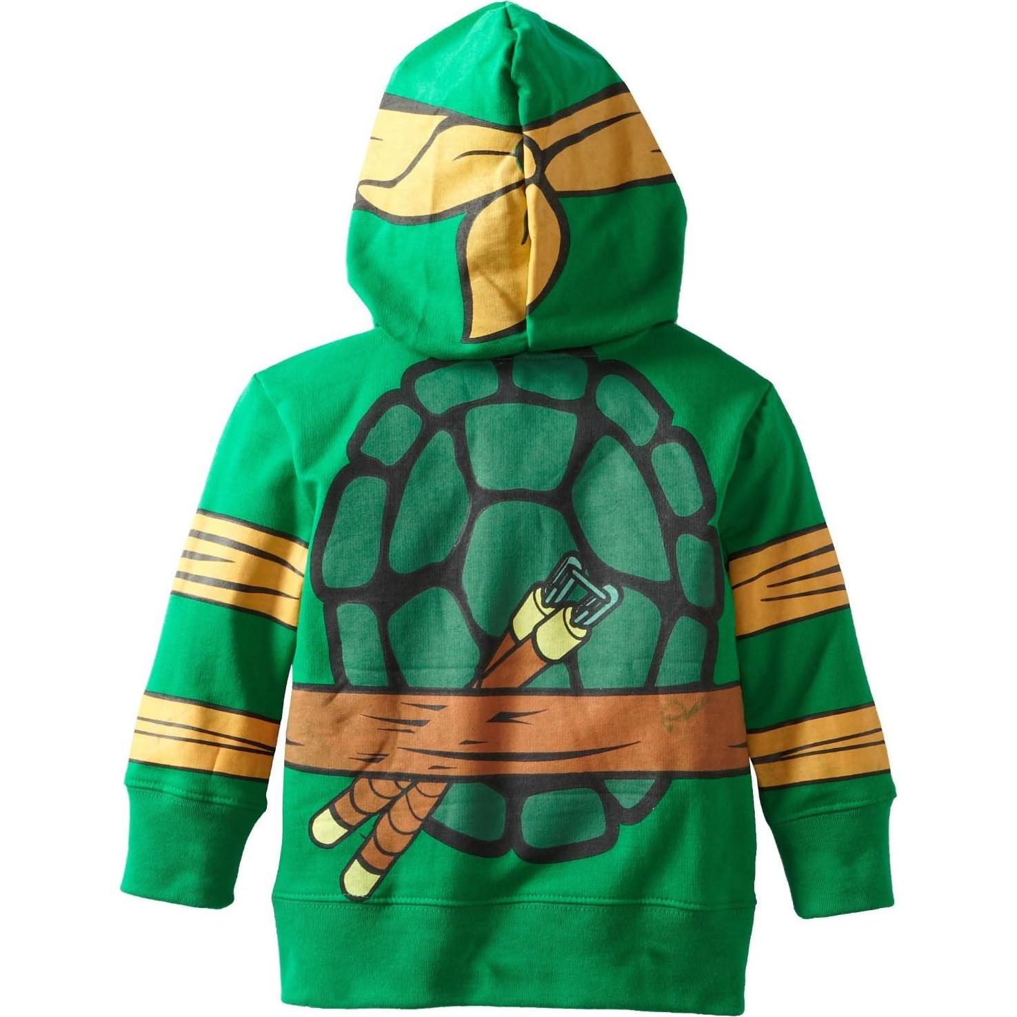 Sudadera disfraz Michelangelo TMNT niños 4T verde