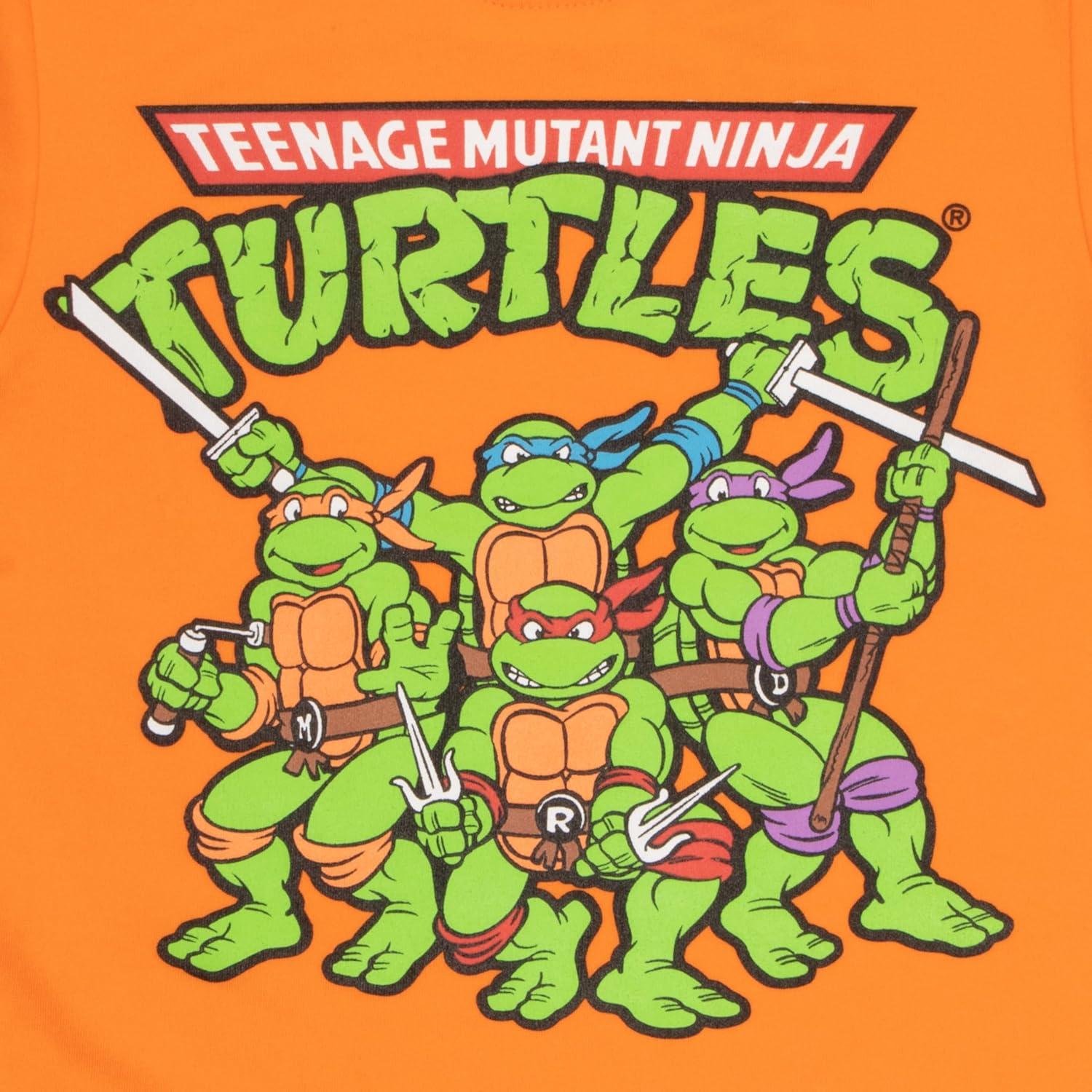 Conjunto 3 Piezas Nickelodeon TMNT Niños 12 Años