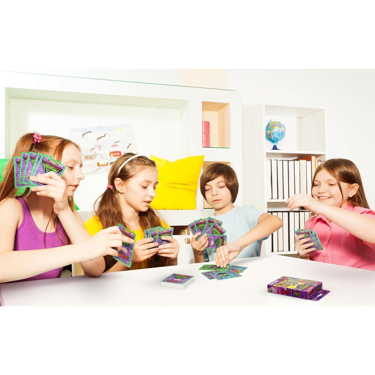 Juego de Cartas WHOT! Tortugas Ninja Mutant Mayhem 5+