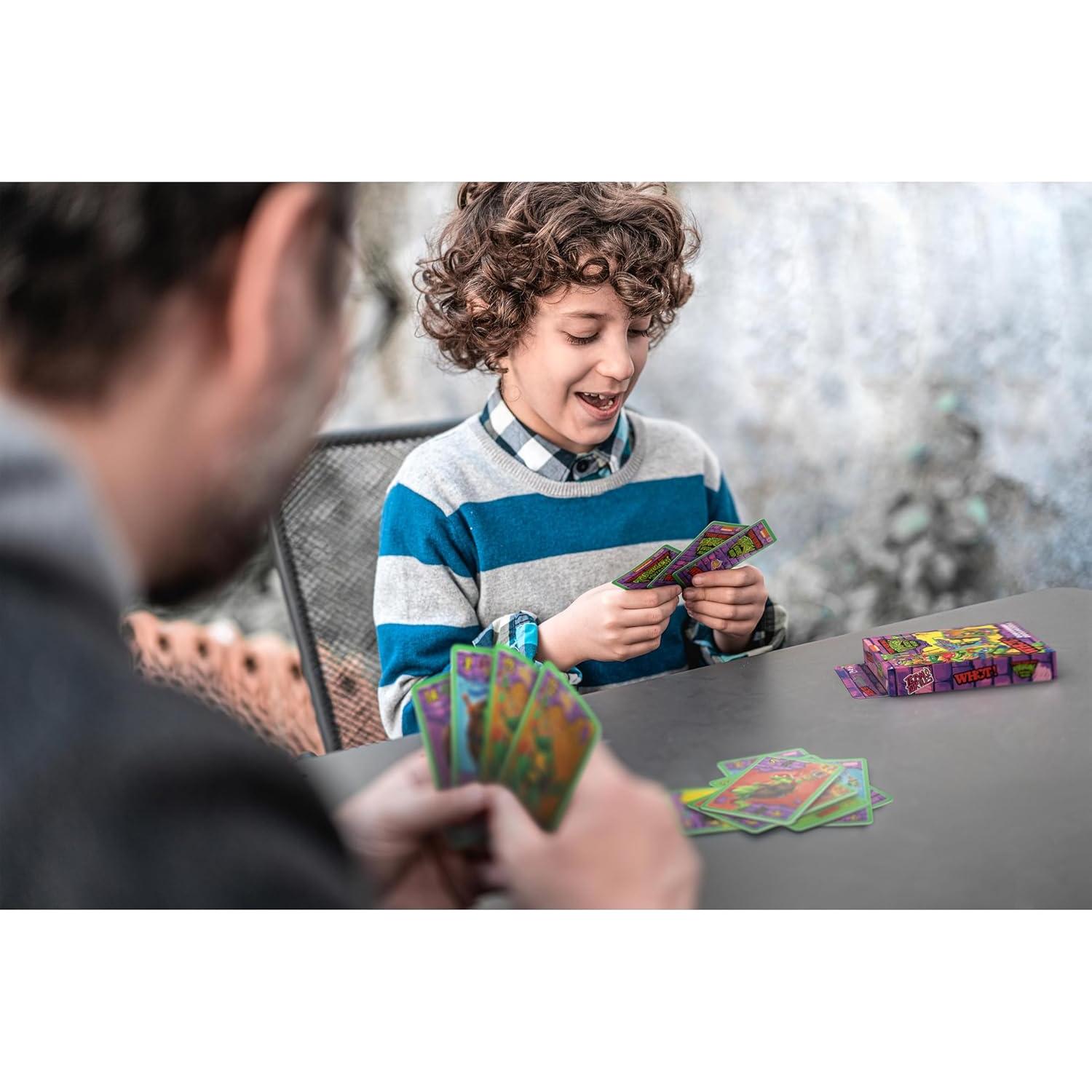 Juego de Cartas WHOT! Tortugas Ninja Mutant Mayhem 5+