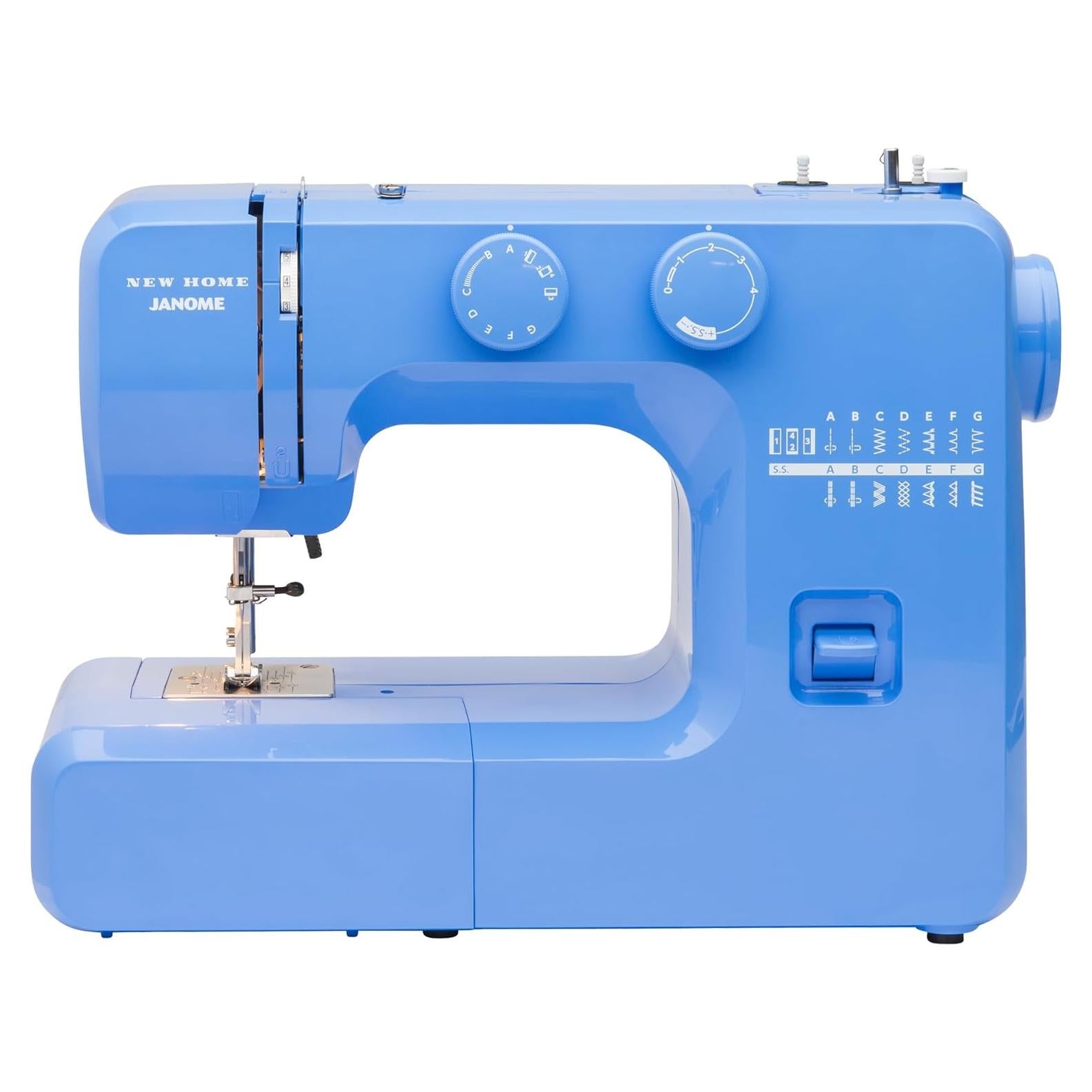 Máquina de Coser Janome Blue Couture 15 Puntadas 5.44 kg