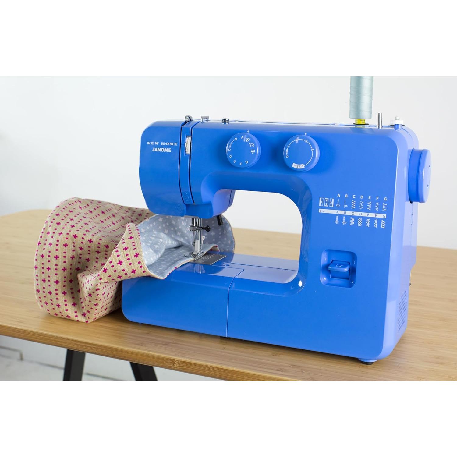Máquina de Coser Janome Blue Couture 15 Puntadas 5.44 kg