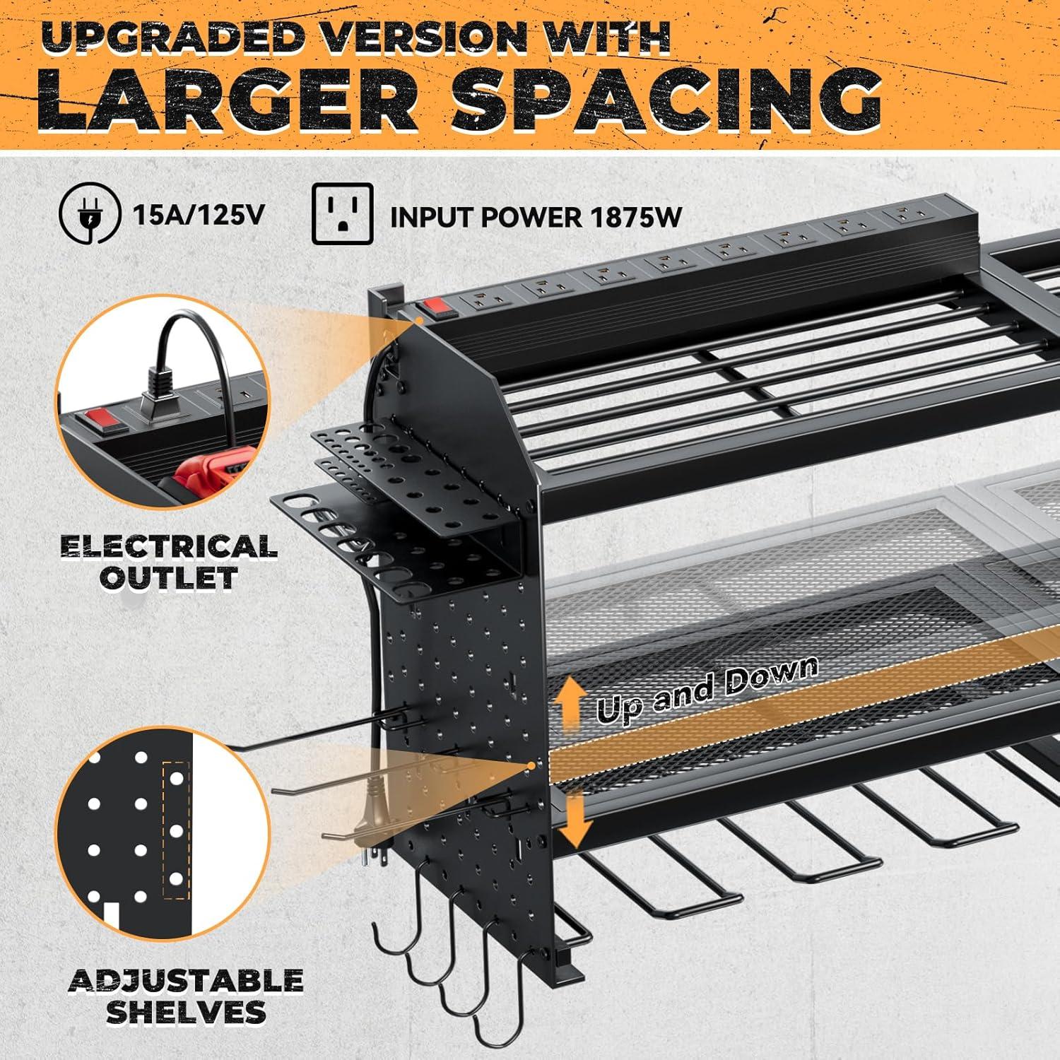 Organizador de Herramientas WIWIDRM con Soporte para 8 Taladros
