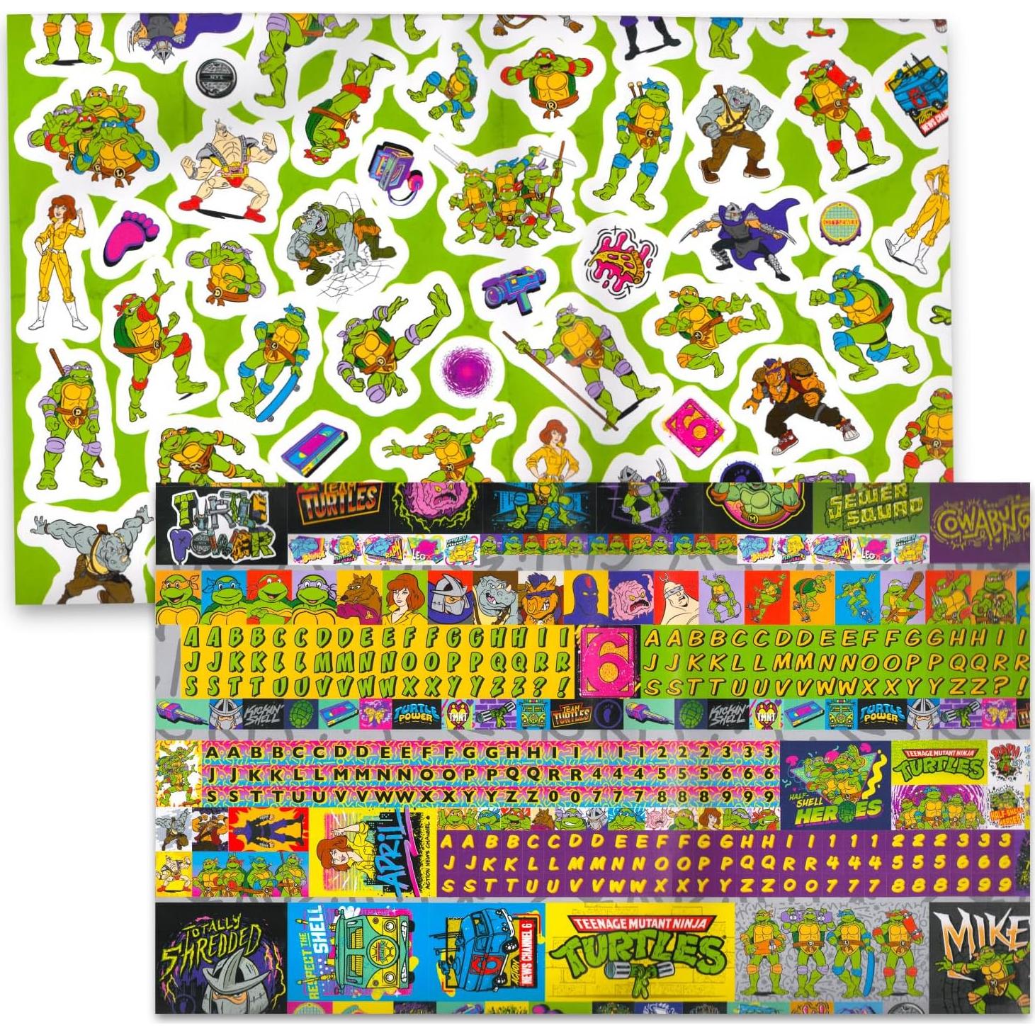 Libro de Actividades TMNT Nickelodeon con 1000 Pegatinas