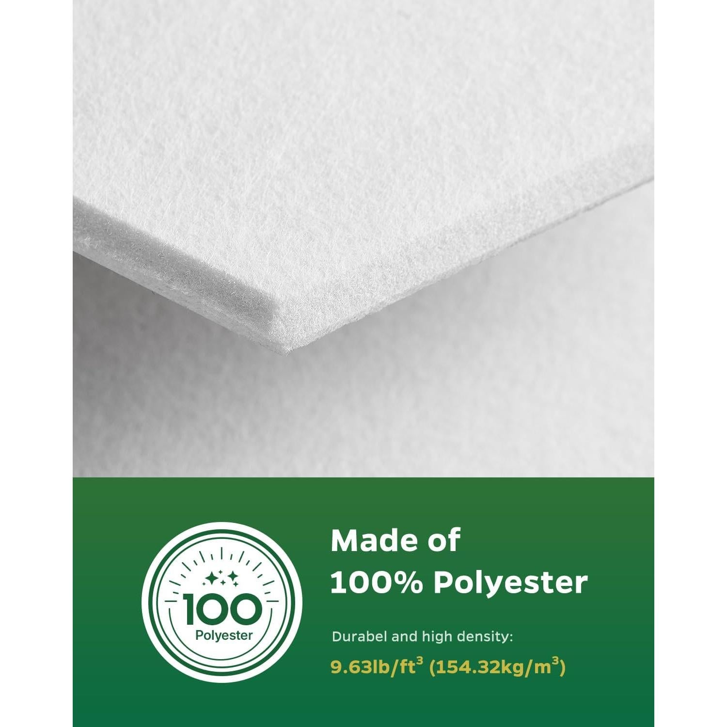 Paneles Aislantes de Sonido Topnaca 12 Hexágonos 30.48x25.4cm