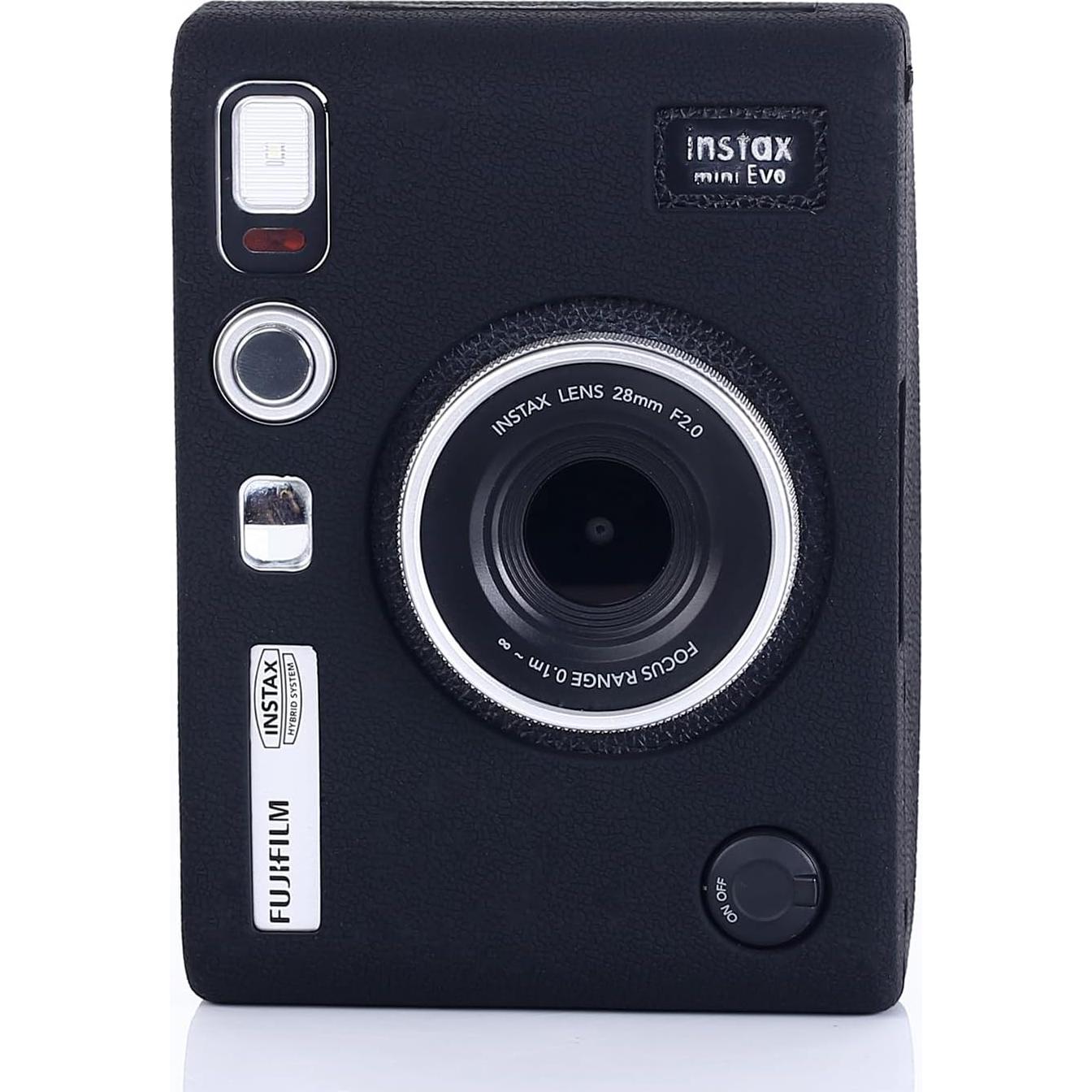 Funda Protectora Pocoukate para Fujifilm Instax Mini EVO - Negra