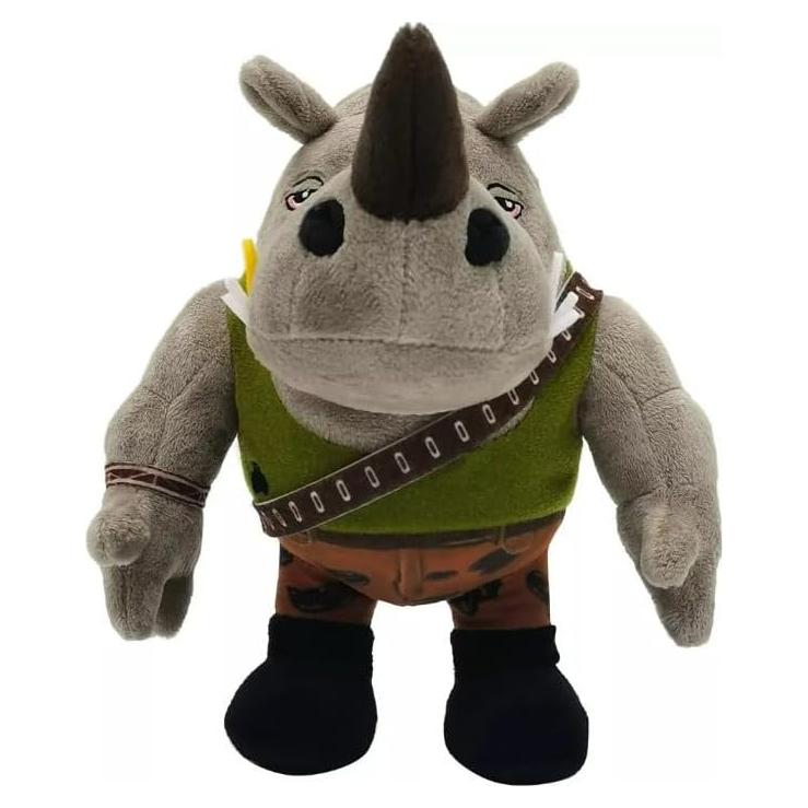 Muñeca de Peluche Mutante Mattel TMNT Rocksteady 20 cm