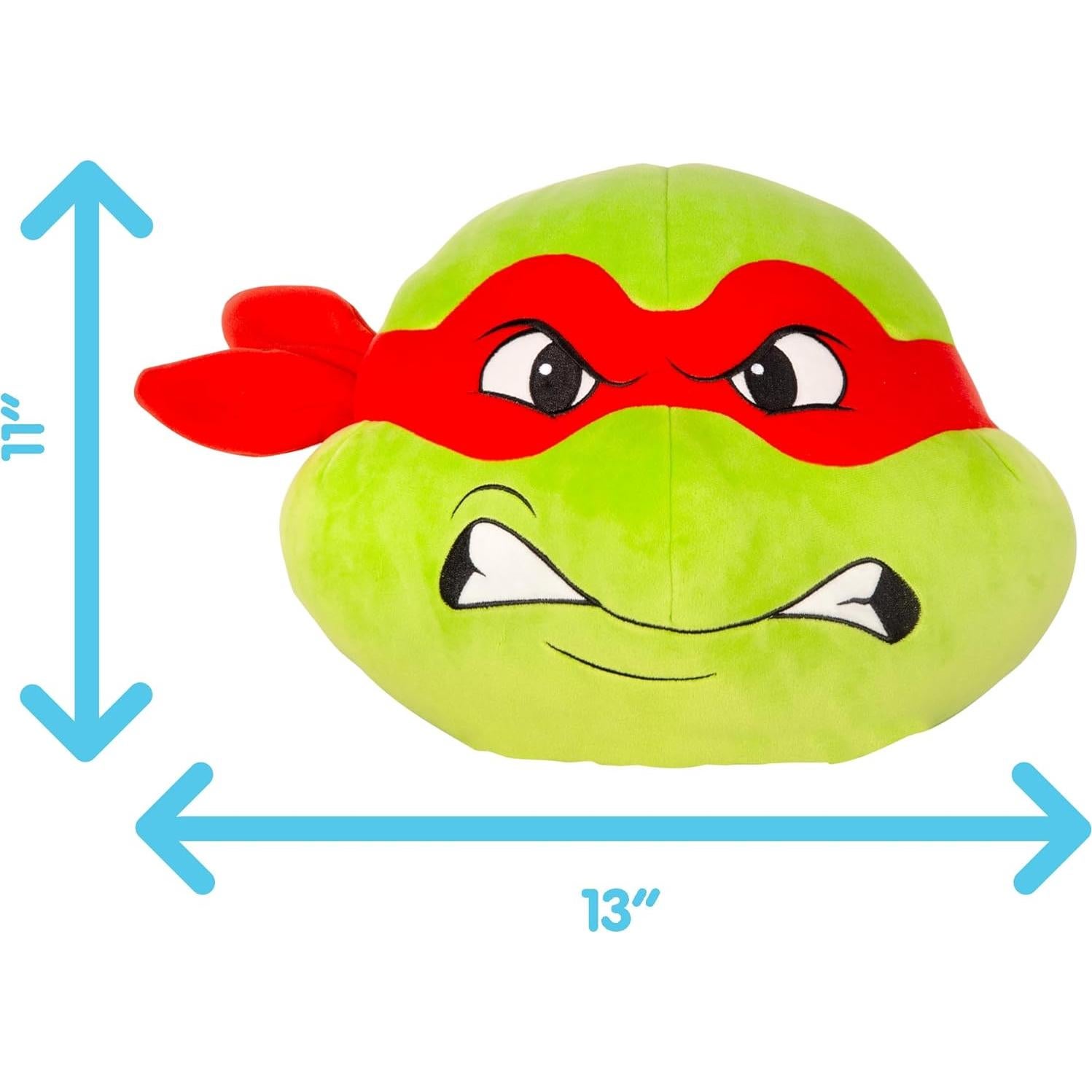 Peluche Tortuga Ninja Raphael TMNT 38 cm TOMY Coleccionable