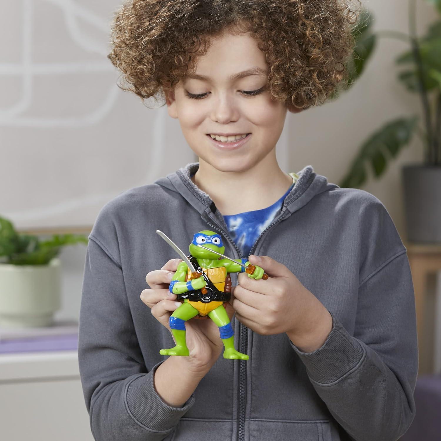 Bop It! Tortugas Ninja Leonardo Juego Electrónico 8+