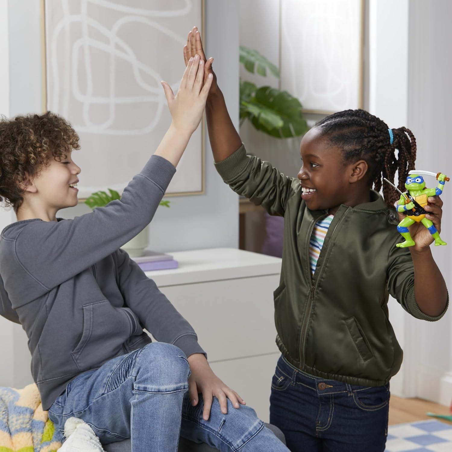 Bop It! Tortugas Ninja Leonardo Juego Electrónico 8+