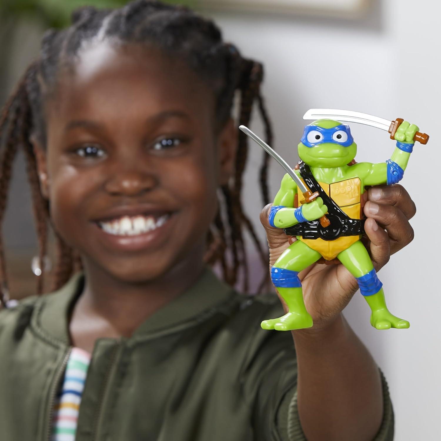 Bop It! Tortugas Ninja Leonardo Juego Electrónico 8+