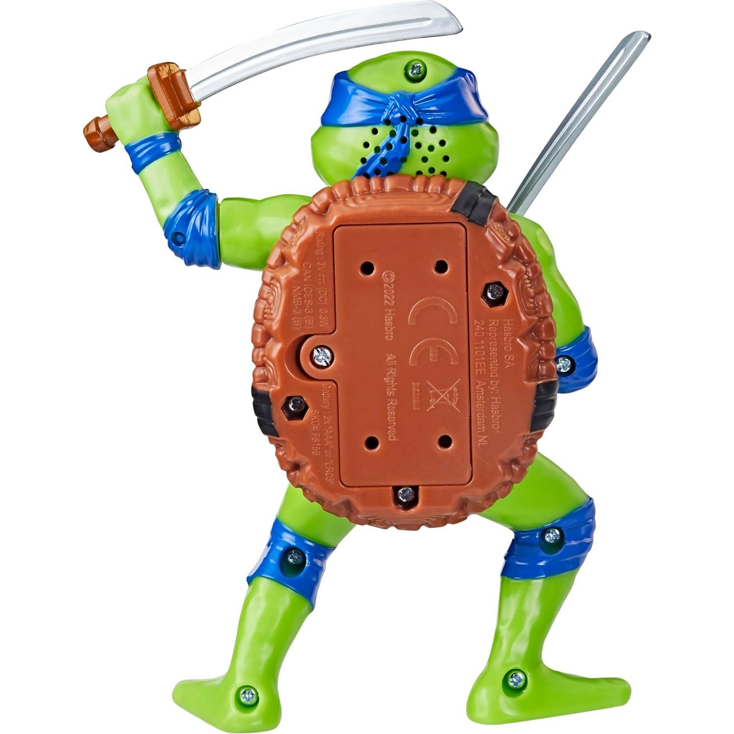 Bop It! Tortugas Ninja Leonardo Juego Electrónico 8+