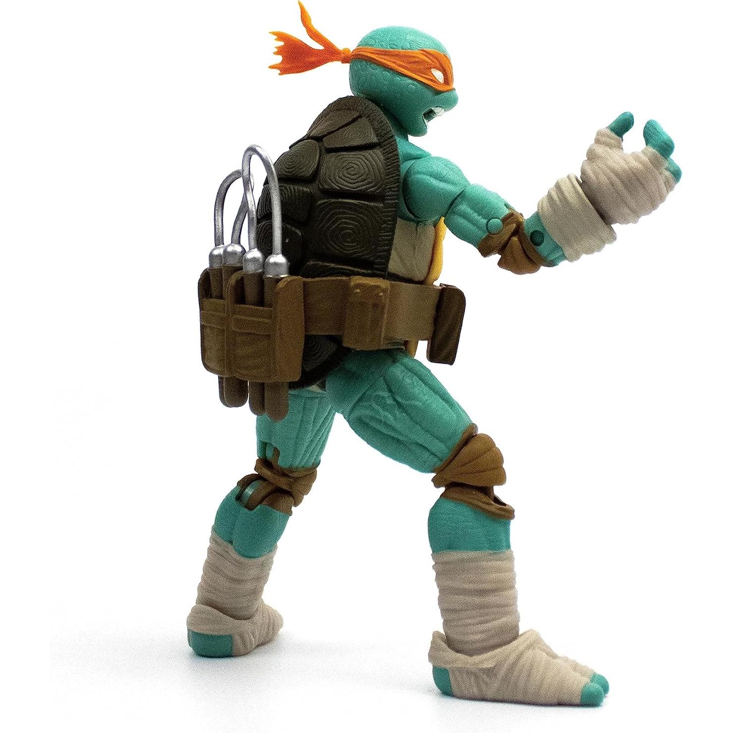 Figura de Acción Tortugas Ninja Michelangelo 12,7 cm IDW