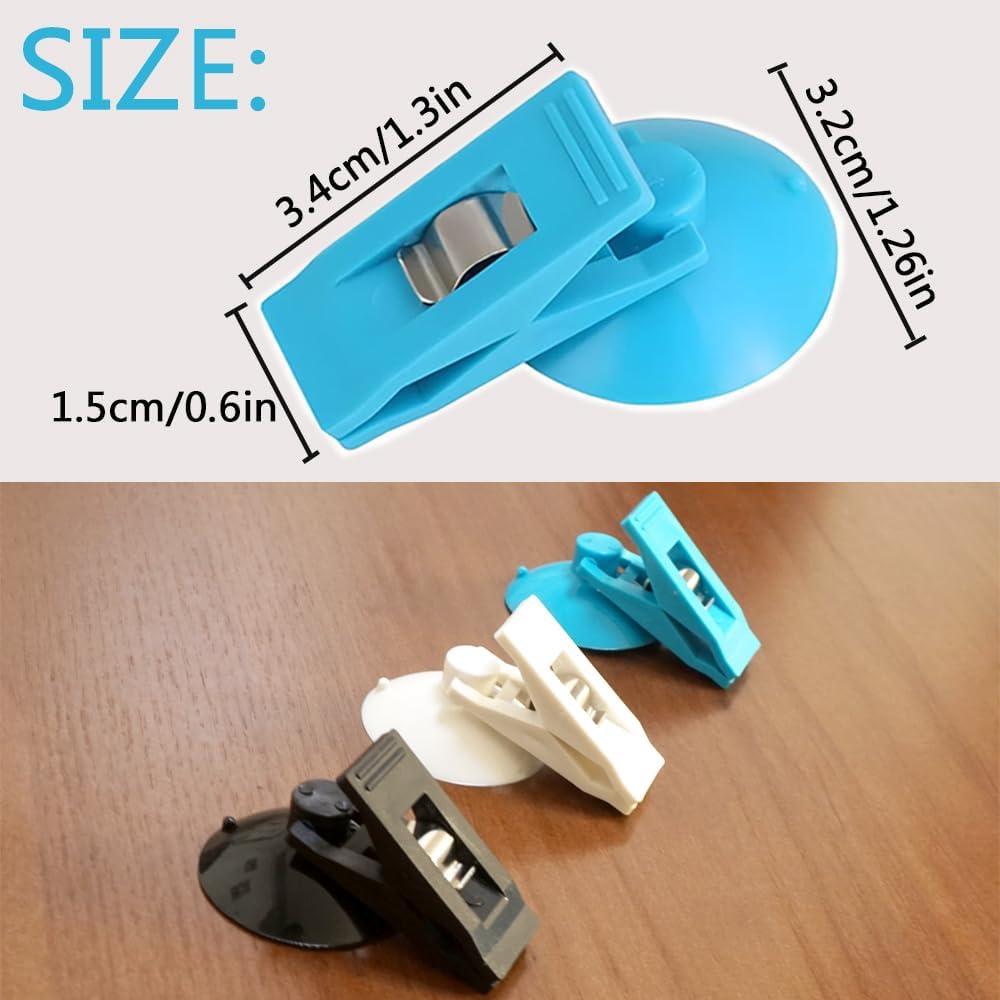 Organizador de Ventosa TOGRAND 6 Piezas para Coche y Hogar