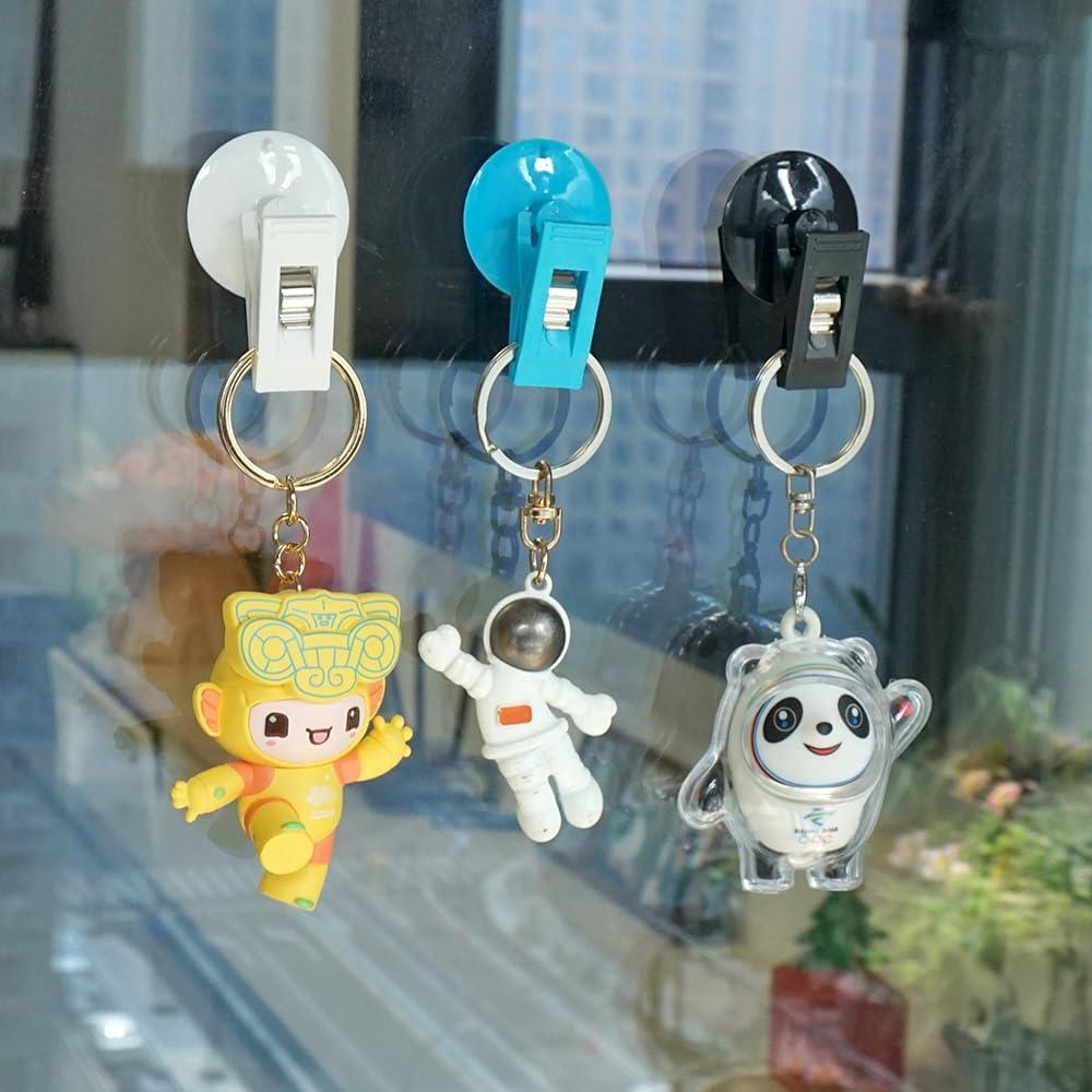 Organizador de Ventosa TOGRAND 6 Piezas para Coche y Hogar