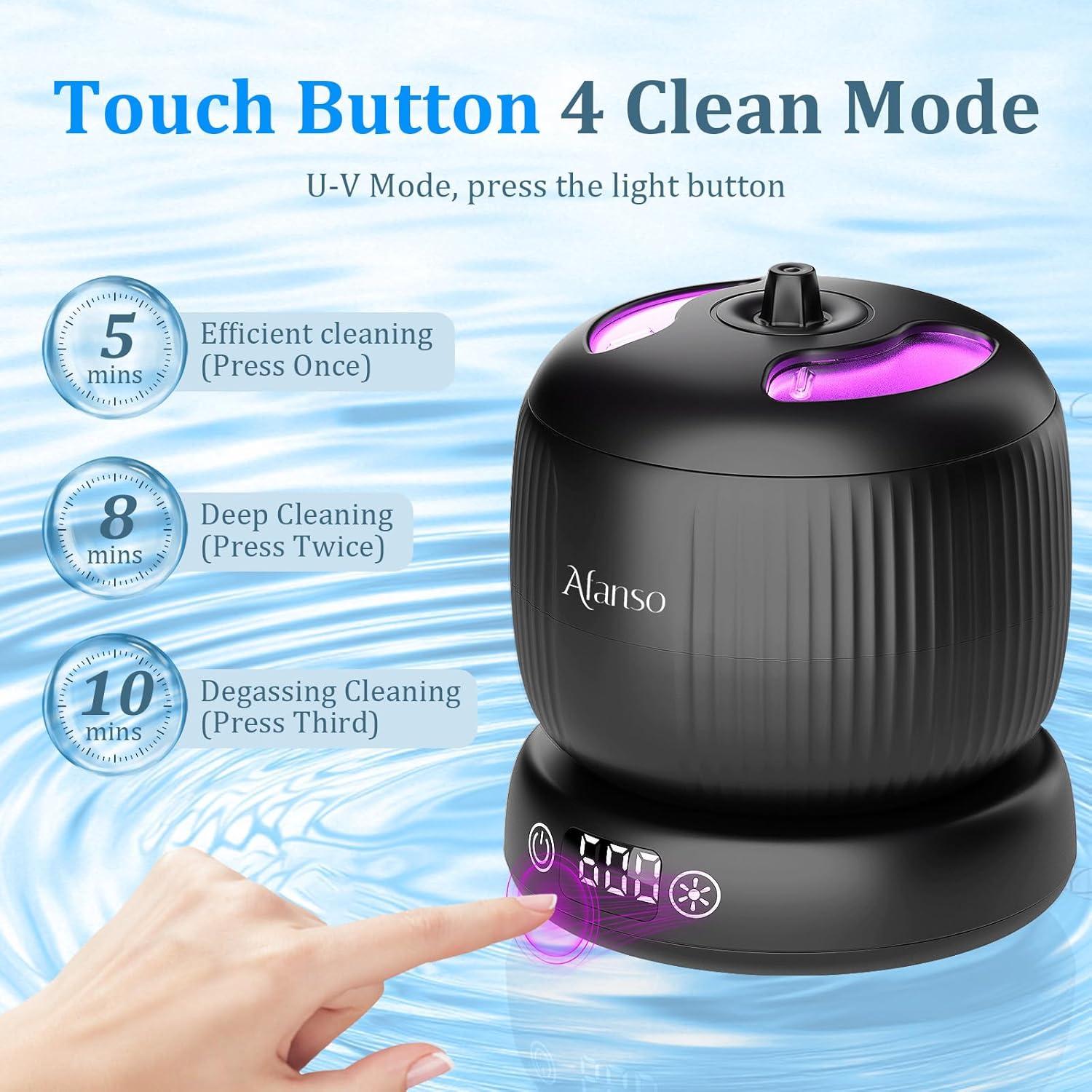 Limpiadora Ultrasónica AFANSO H14 para Retenedores y Joyería