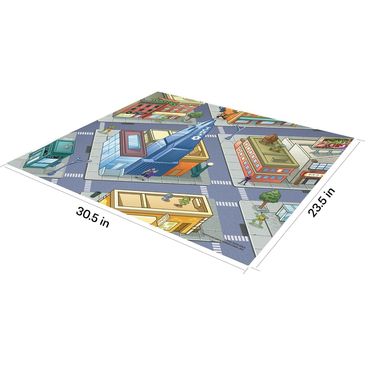 Alfombrilla de Juego Imaginmat TMNT 77x52 cm con Vehículo