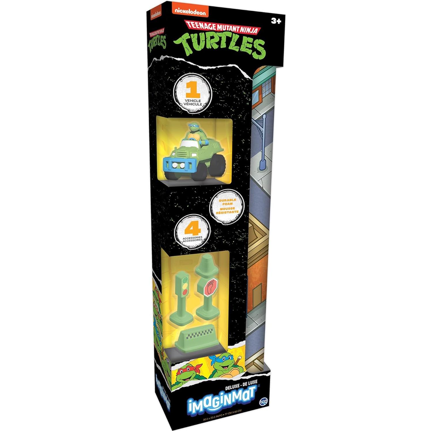 Alfombrilla de Juego Imaginmat TMNT 77x52 cm con Vehículo