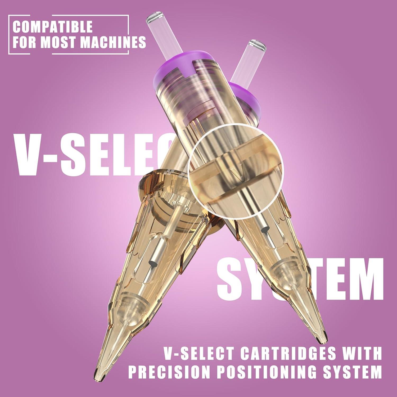 Agujas de Cartucho para Tatuaje EZ V-SELECT 20Pcs 0.16mm