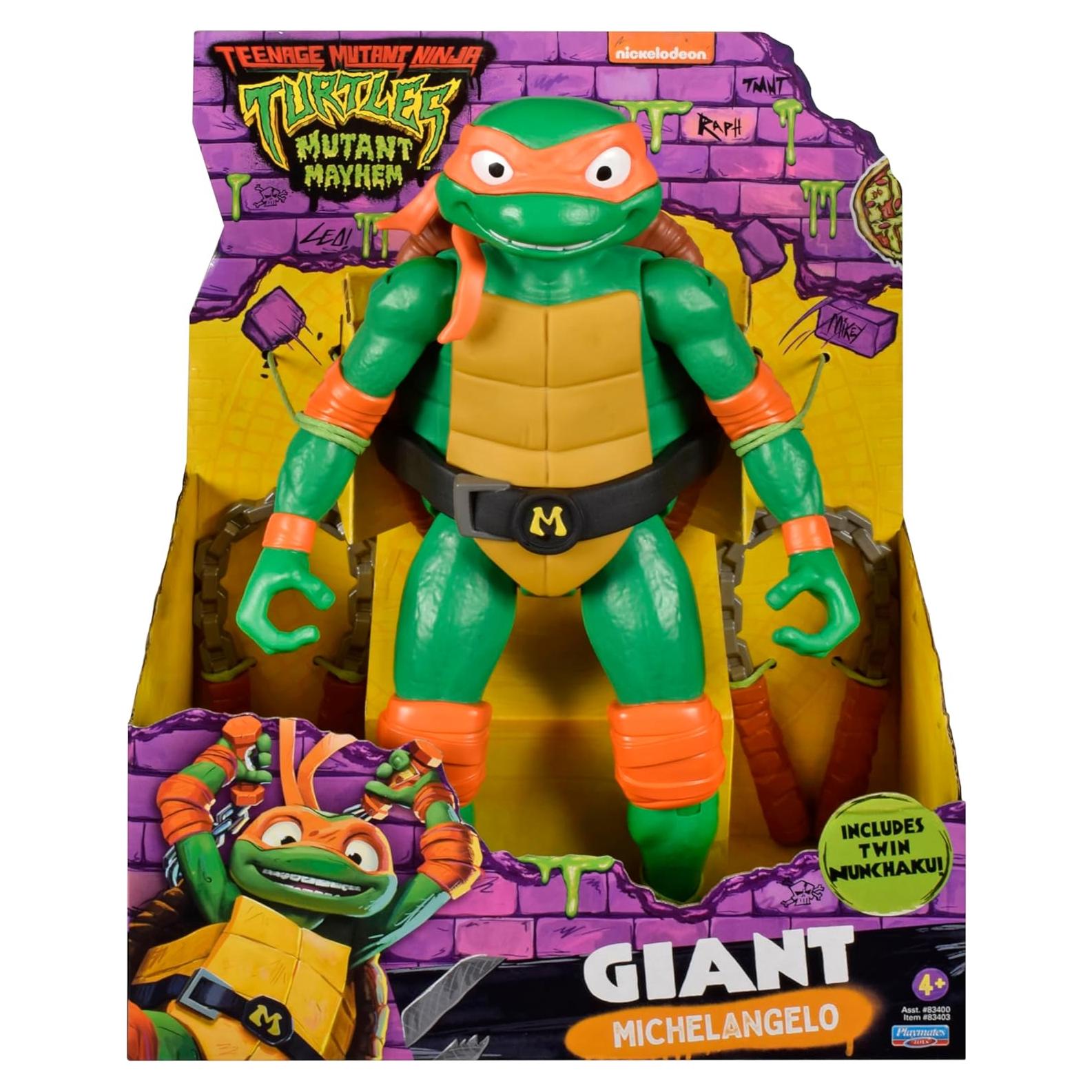 Figura de Acción Tortugas Ninja Michelangelo 30 cm Playmates