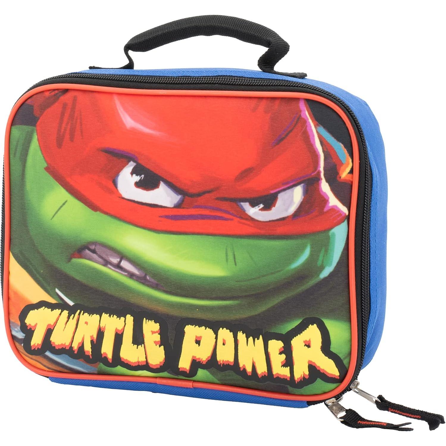 Conjunto de Mochila TMNT 4 Piezas para Niños 16"