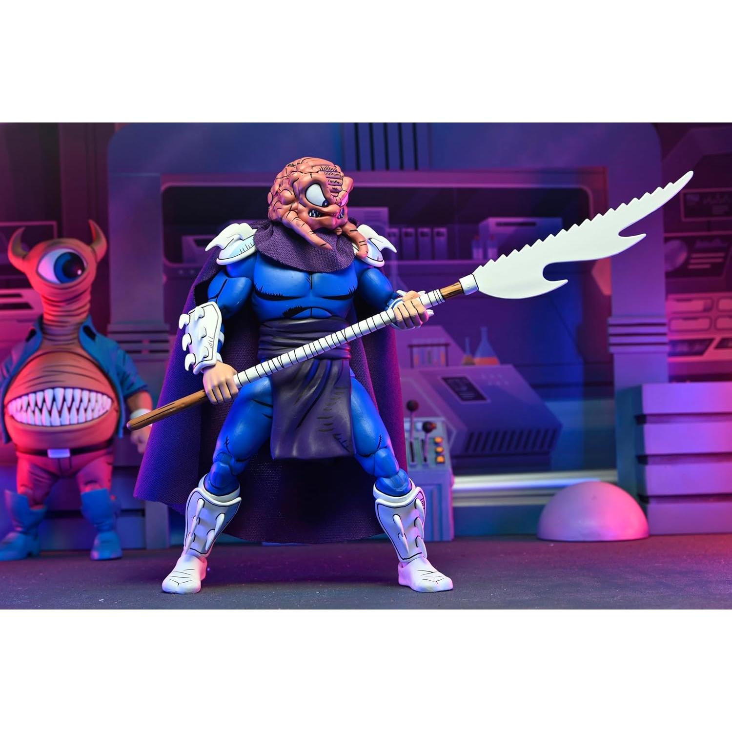 Figura de Acción NECA Krang/Shredder TMNT 17.78 cm