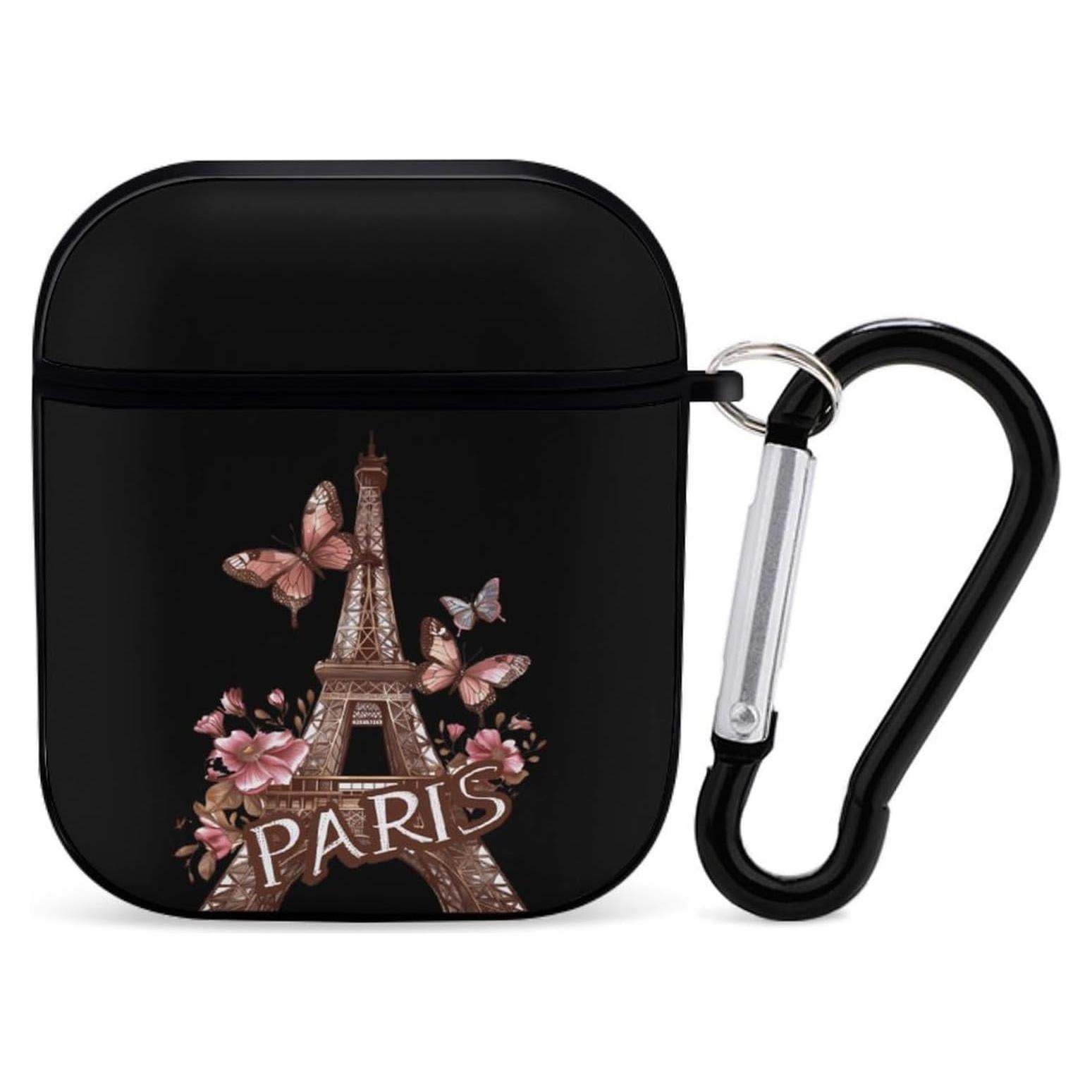 Funda de Auriculares Bluetooth Genérico Torre Eiffel Negra