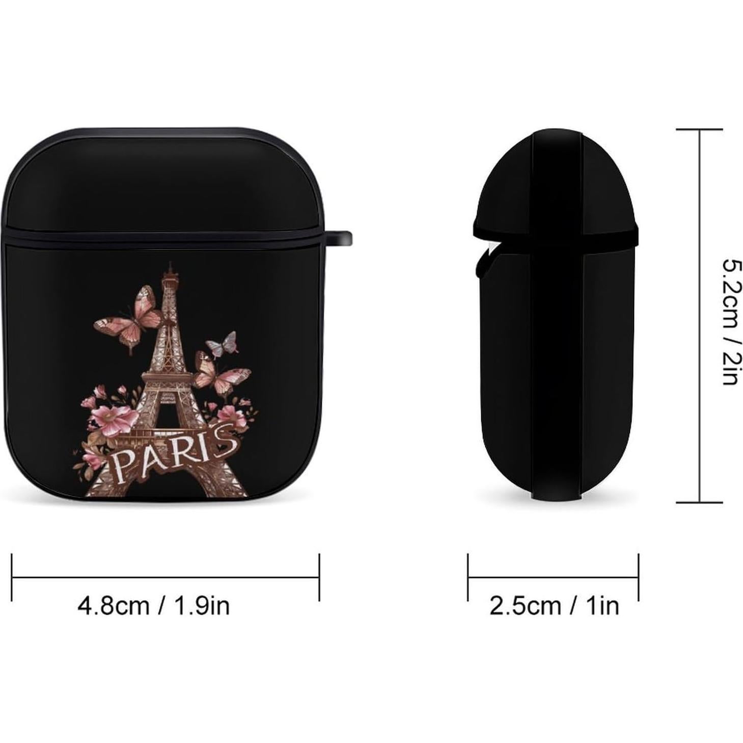 Funda de Auriculares Bluetooth Genérico Torre Eiffel Negra