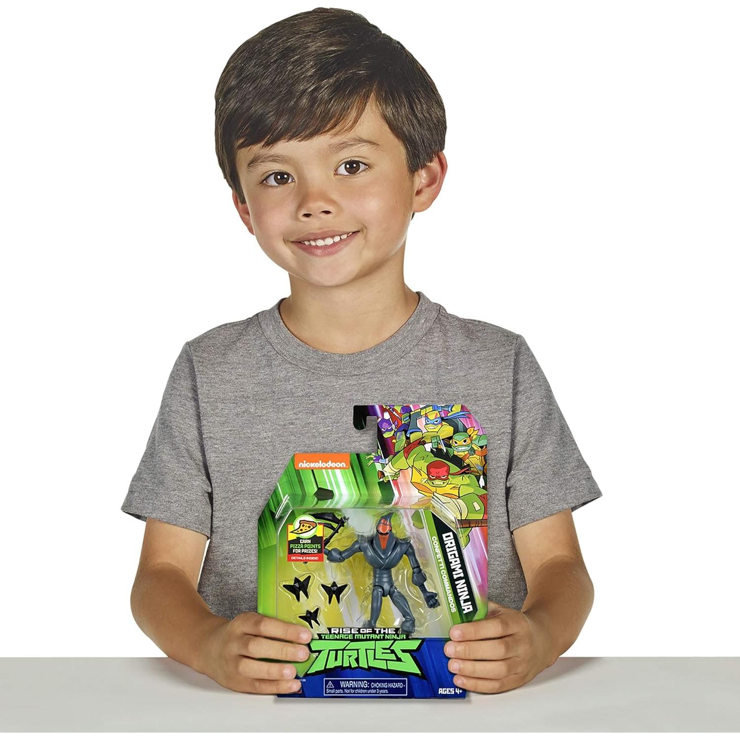 Figura de Acción Ninja Origami TMNT Playmates 11,43 cm