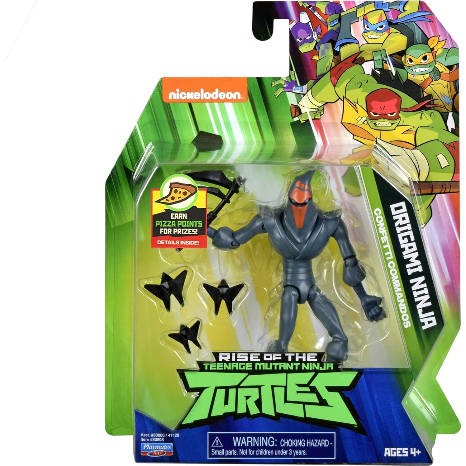 Figura de Acción Ninja Origami TMNT Playmates 11,43 cm